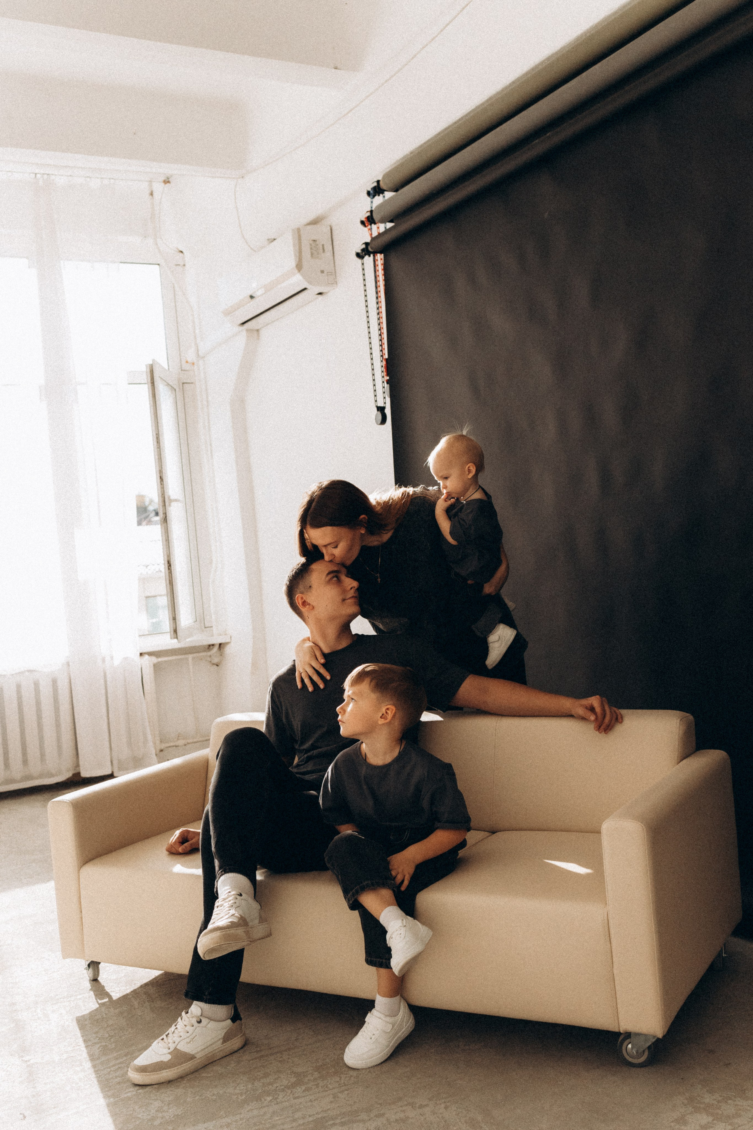 Ксюша, Саша, Тимоша и Мирон