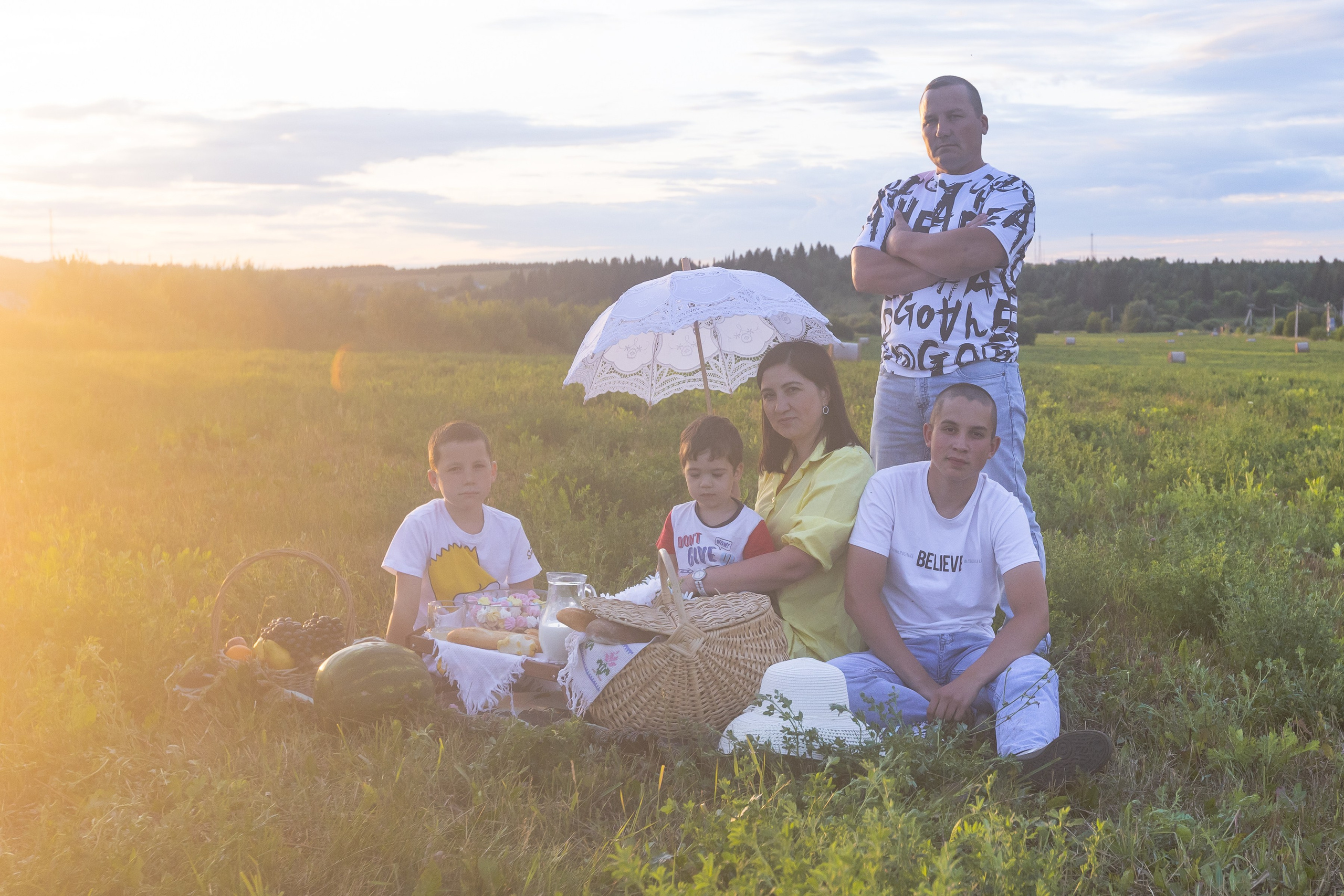 Семейная фотосессия Гиззатуллиных