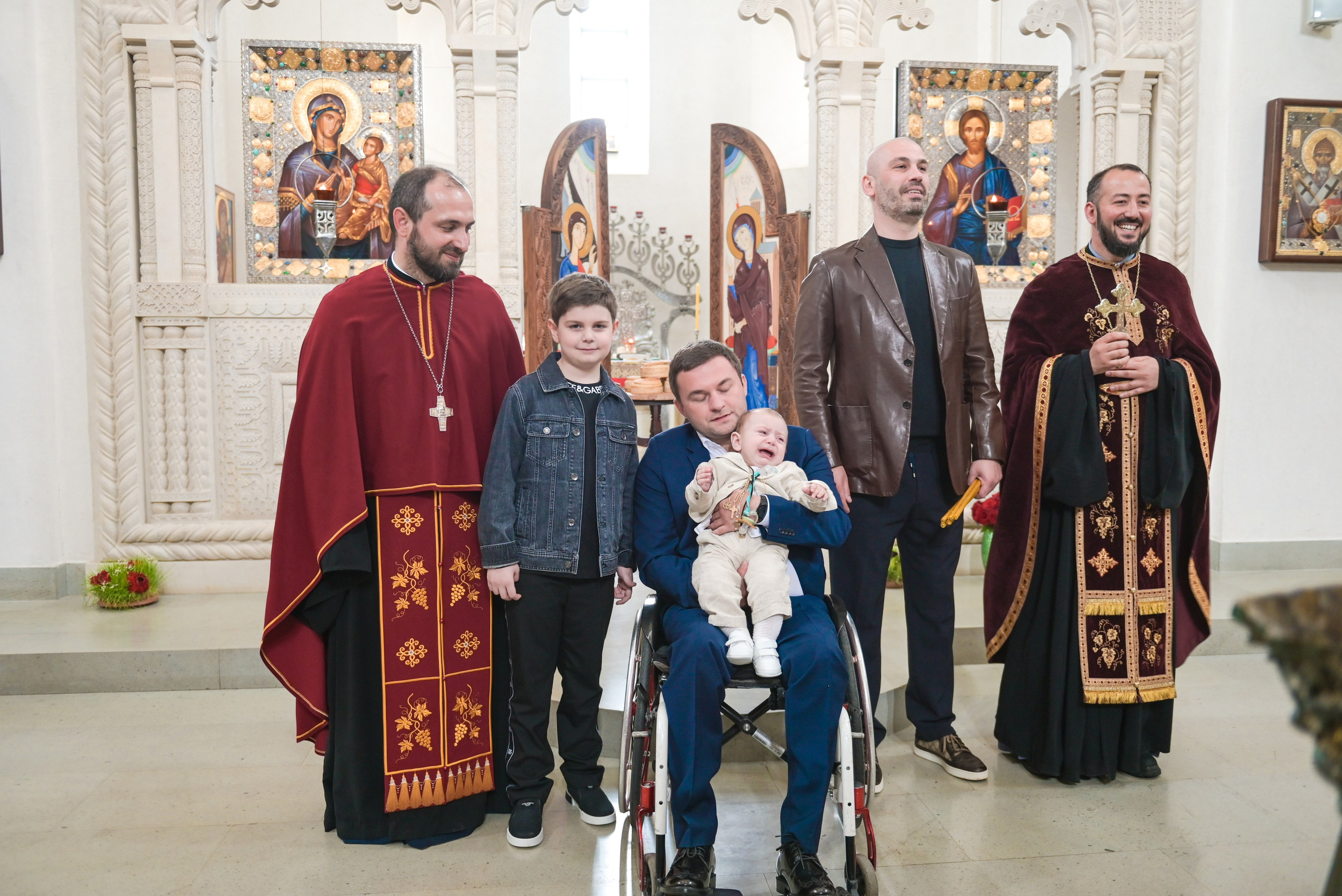 Christening Niko. Фотограф Лика Гомиашвили Тбилиси Грузия