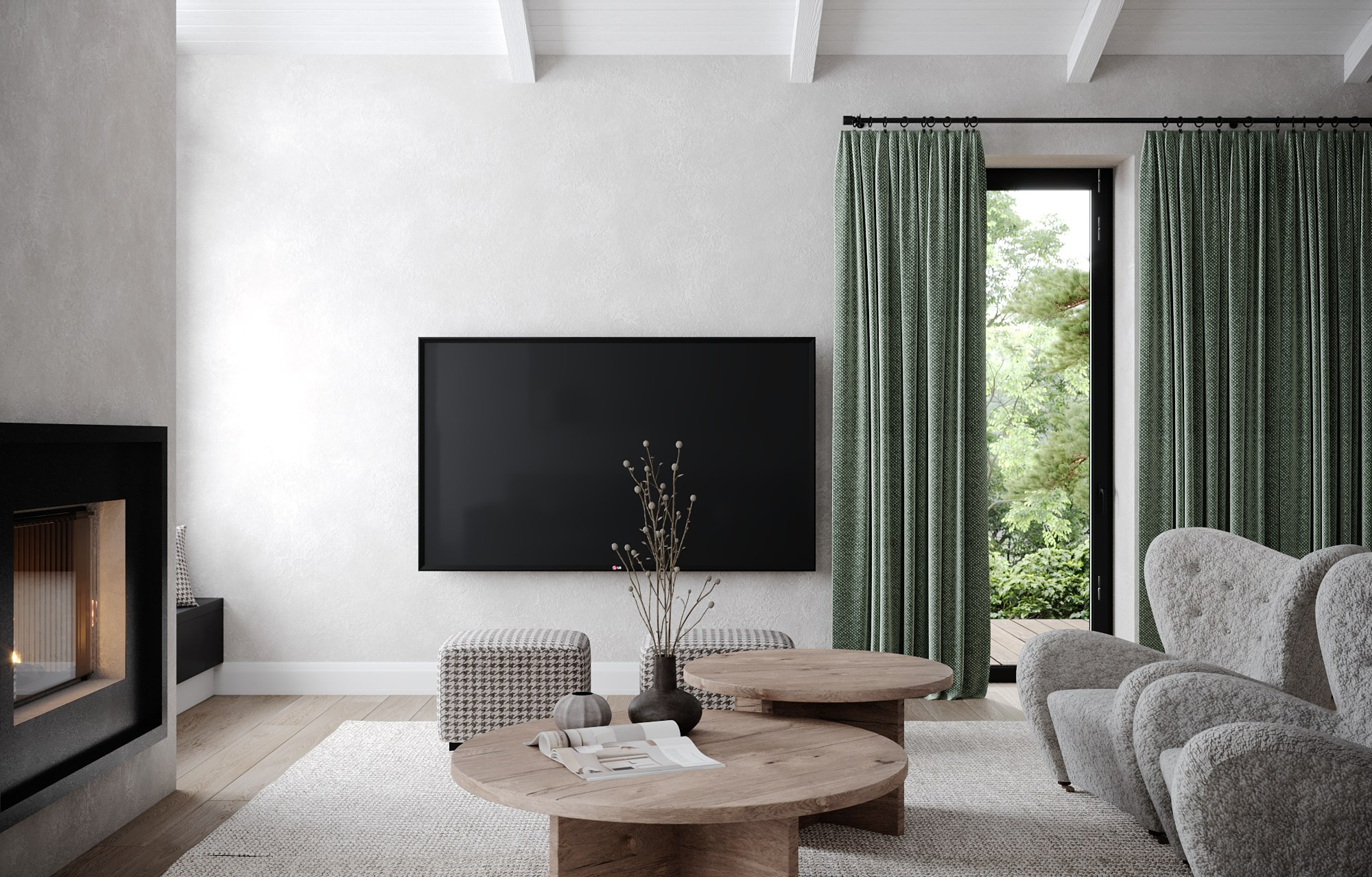 Запах соснового леса. MIRRO STUDIO Дизайн интерьера и реализация под ключ Варшава