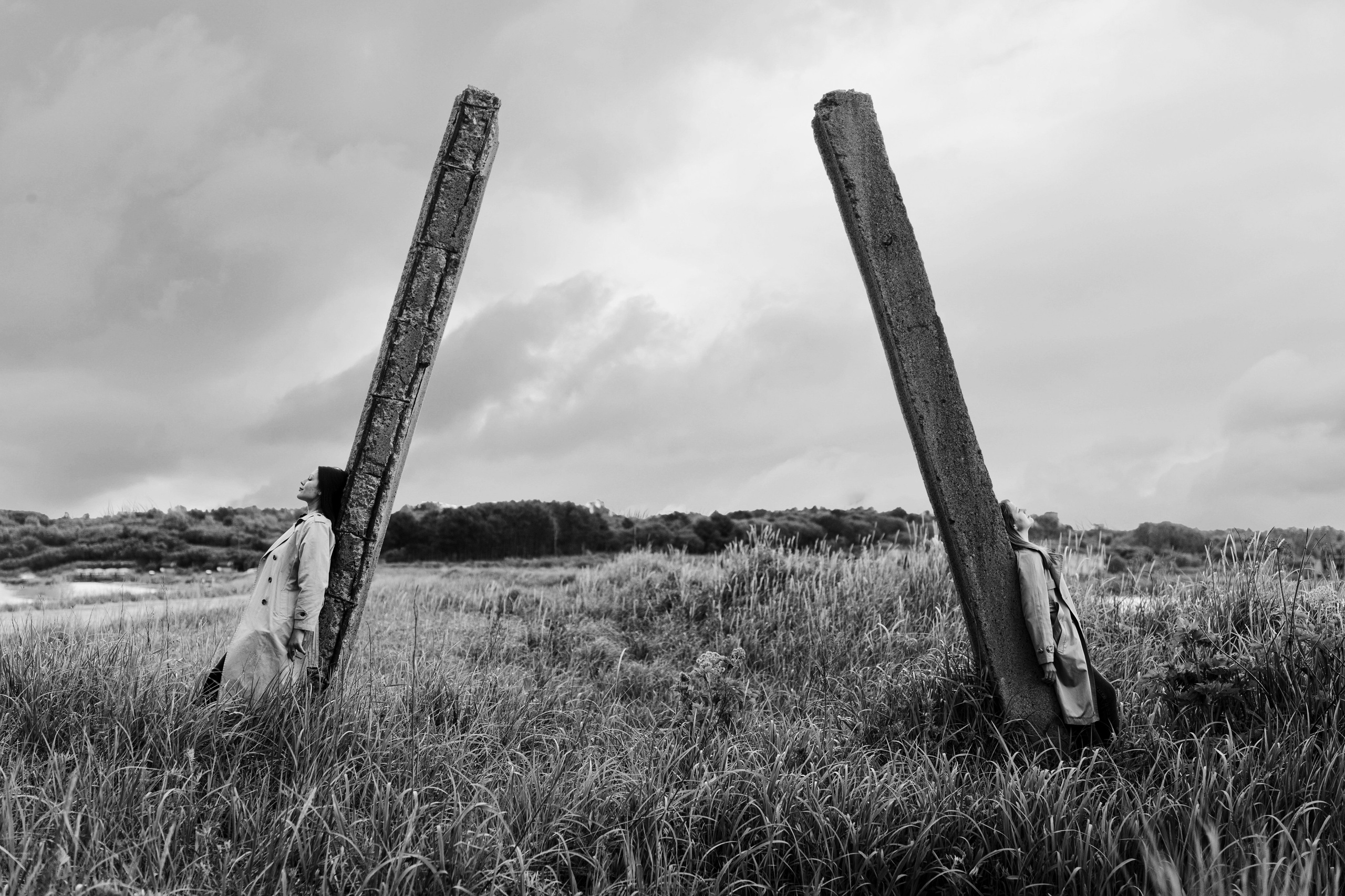 Диля, Катя и море. Фотограф Южно-Сахалинск