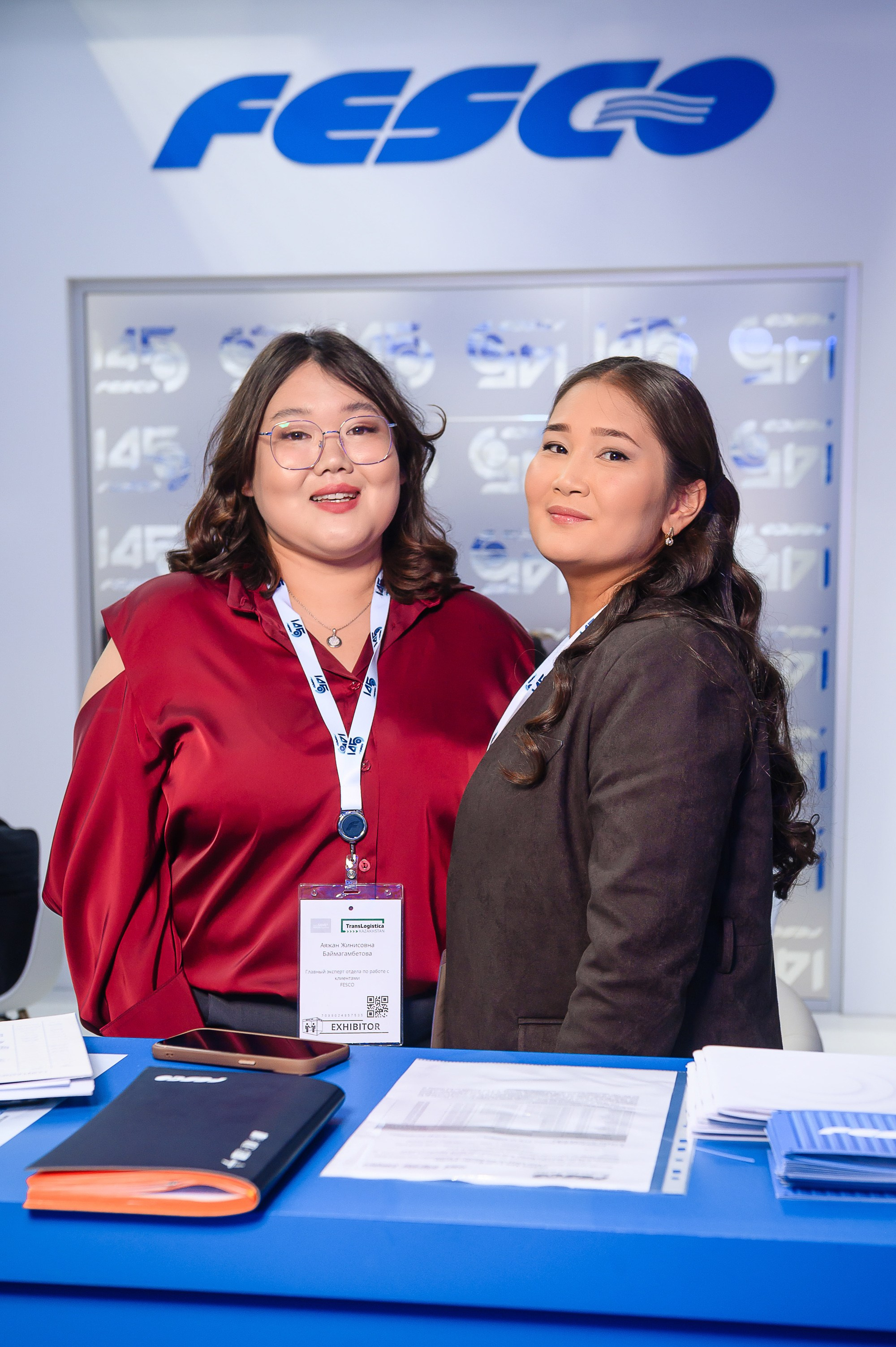 Компания Fesco на выставке TransLogistica Kazakhstan 2025. Интерьерный и репортажный фотограф в Алматы