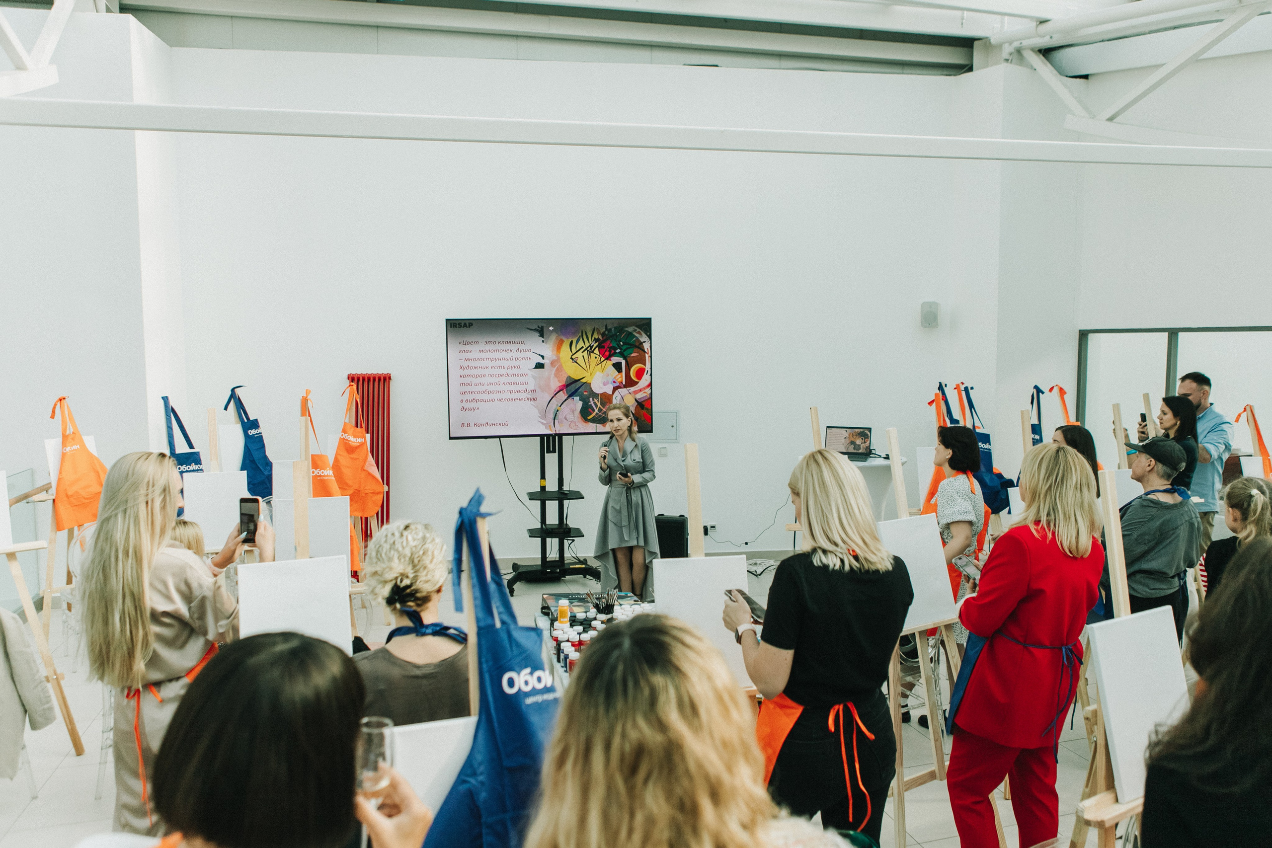 Мастер-класс «Кандинский». Фото и видео для бизнеса Обнинск, Калуга, Москва