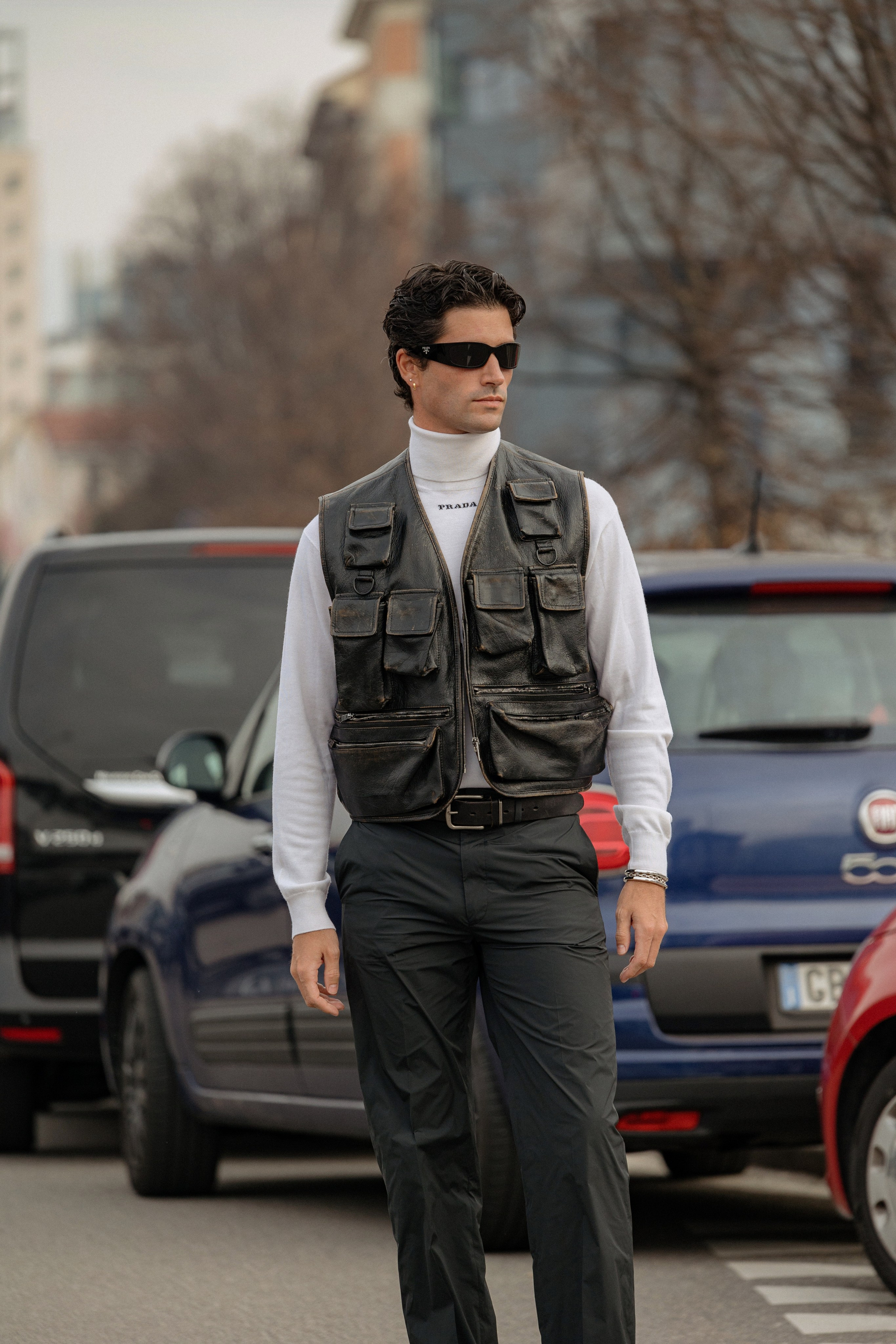 Milan Mens fashion week FW 24/25 PRADA. Photographer in Milan Ivan Goncharov