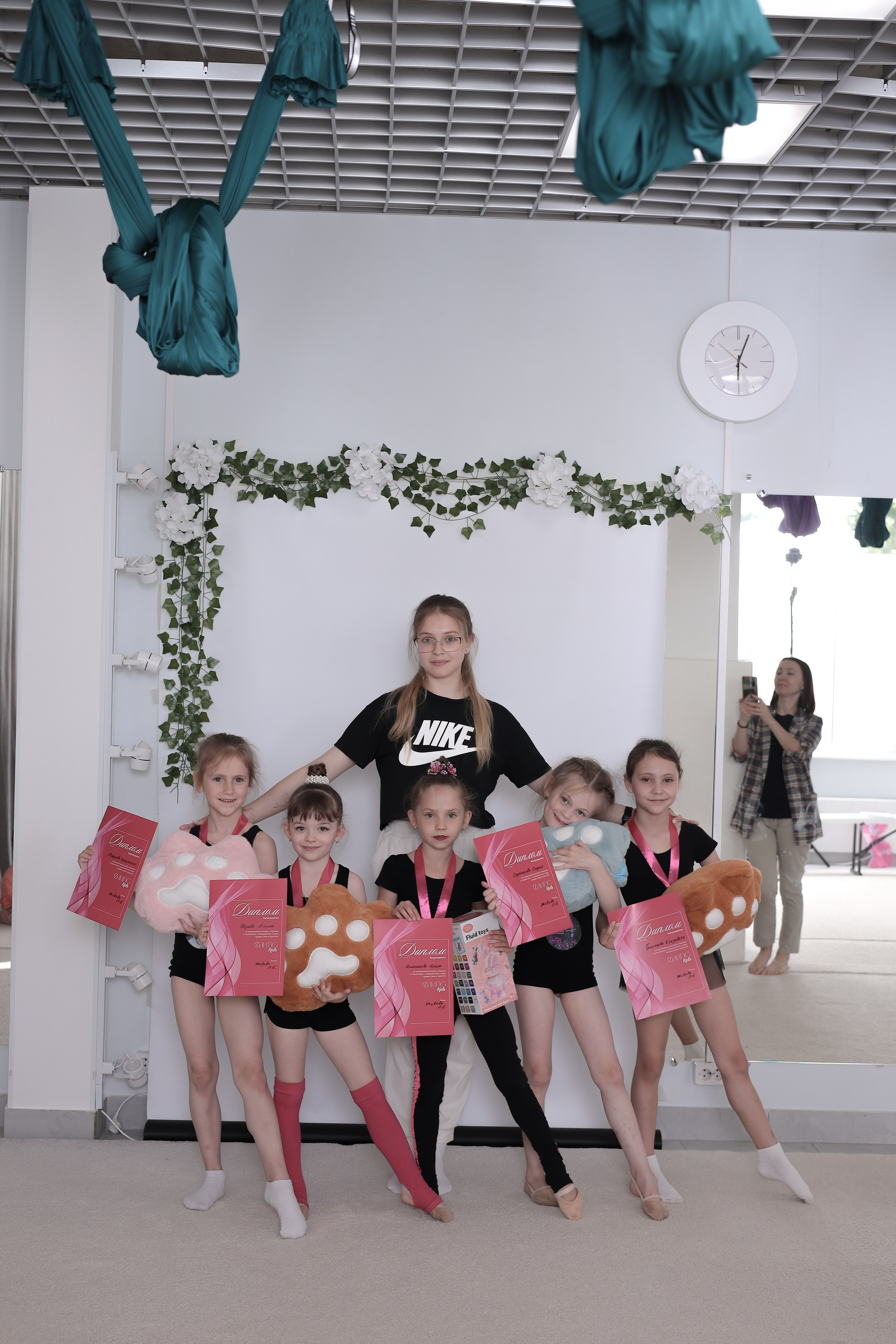 Открытый урок гимнастика. Фотограф Надршина Лилия