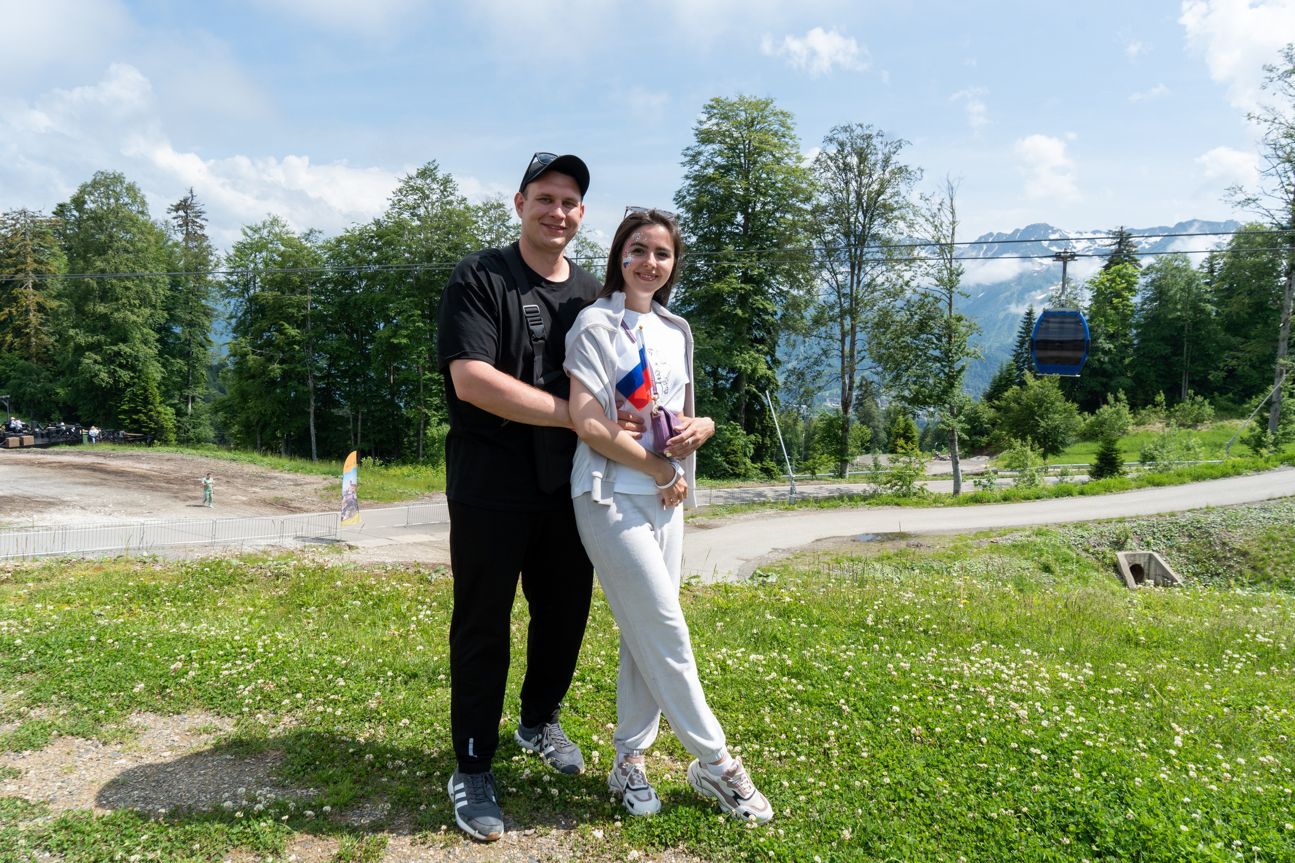 День России на курорте Газпром 2023. Репортажный фотограф в Красной Поляне и Сочи Павлюченко Екатерина