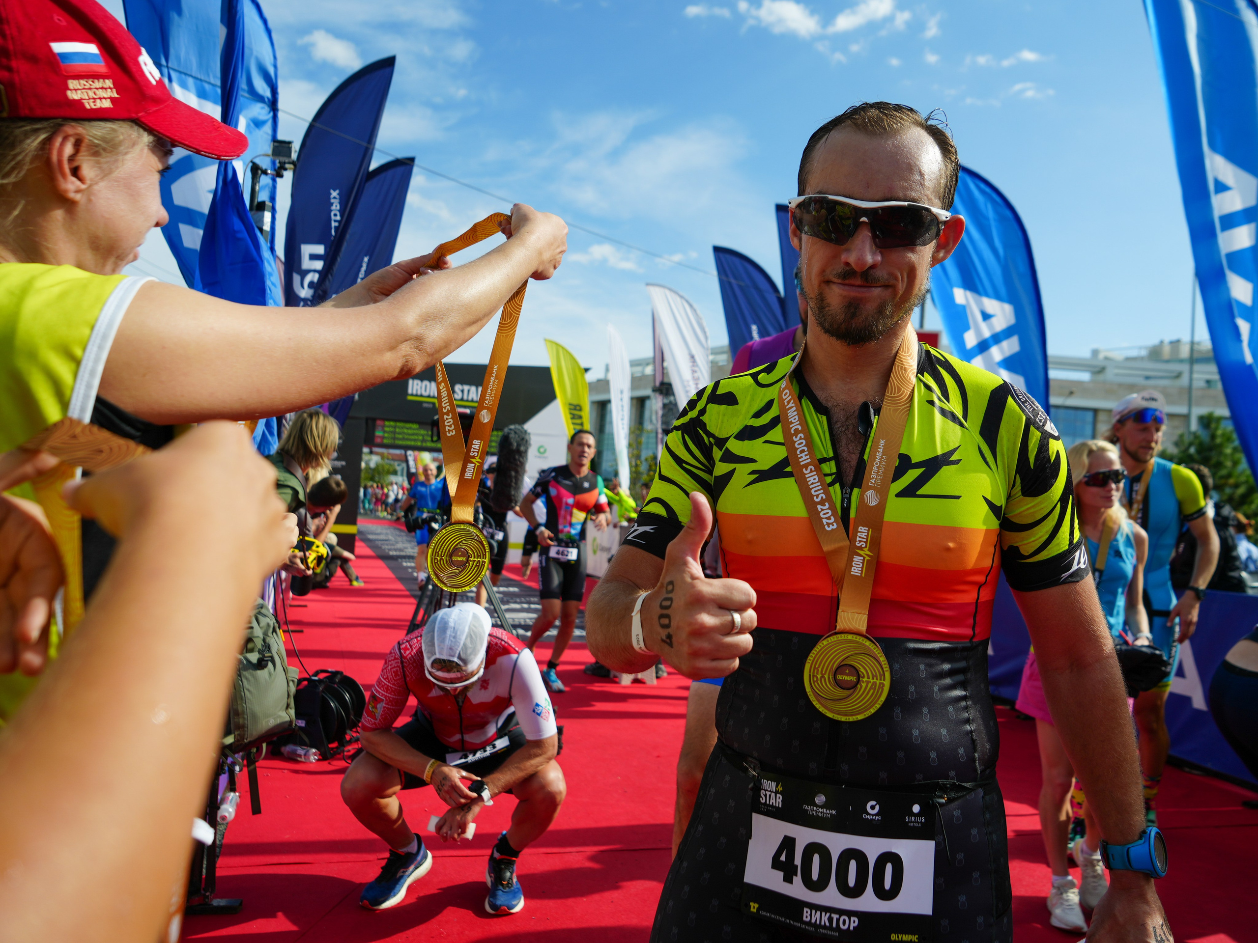 Фотоотчет партнерской интеграции для компании TELE2 на фестивале Ironstar. Репортажный фотограф в Красной Поляне и Сочи Павлюченко Екатерина