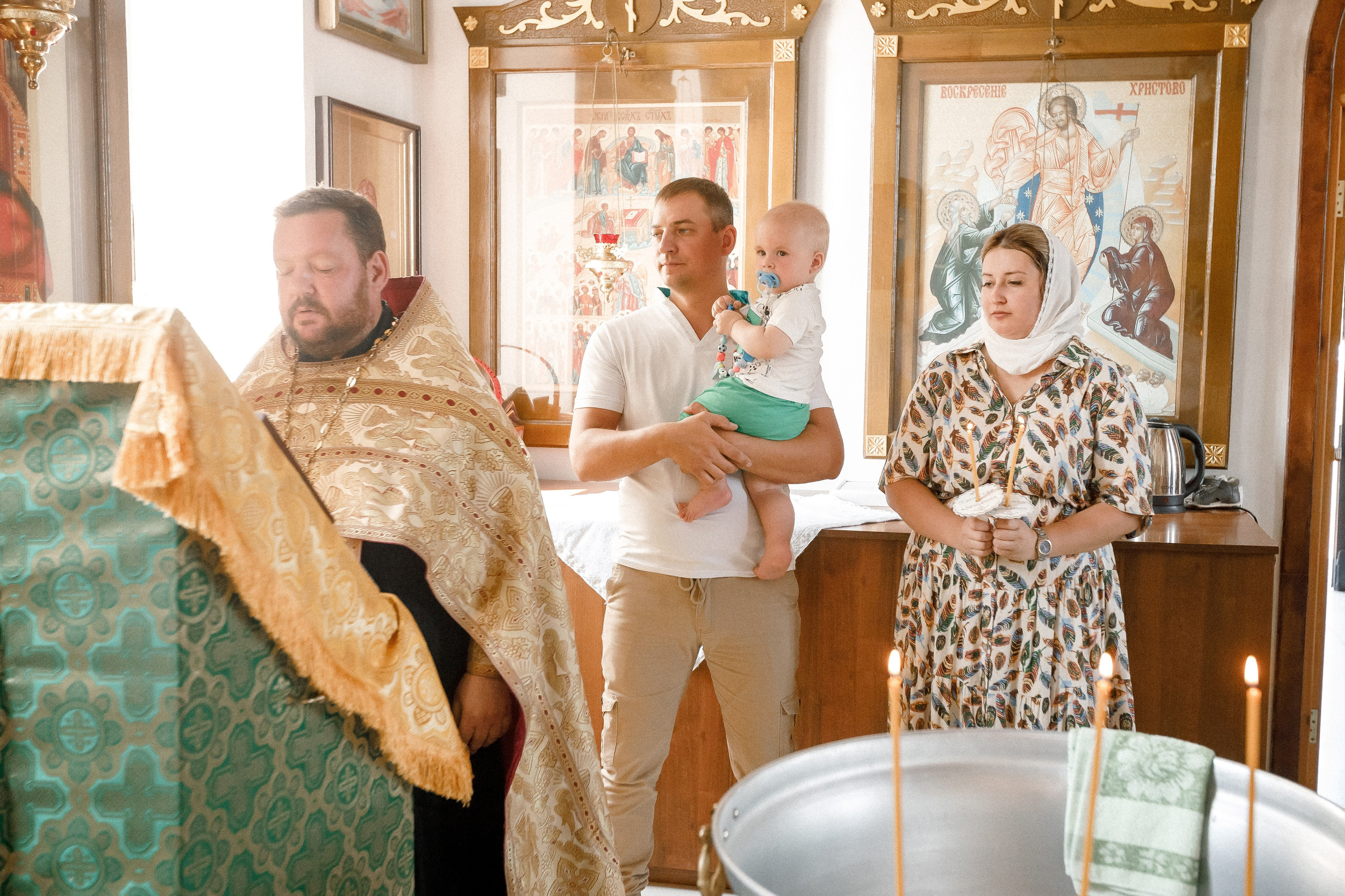 Крещение. Фотограф Петр Капралов