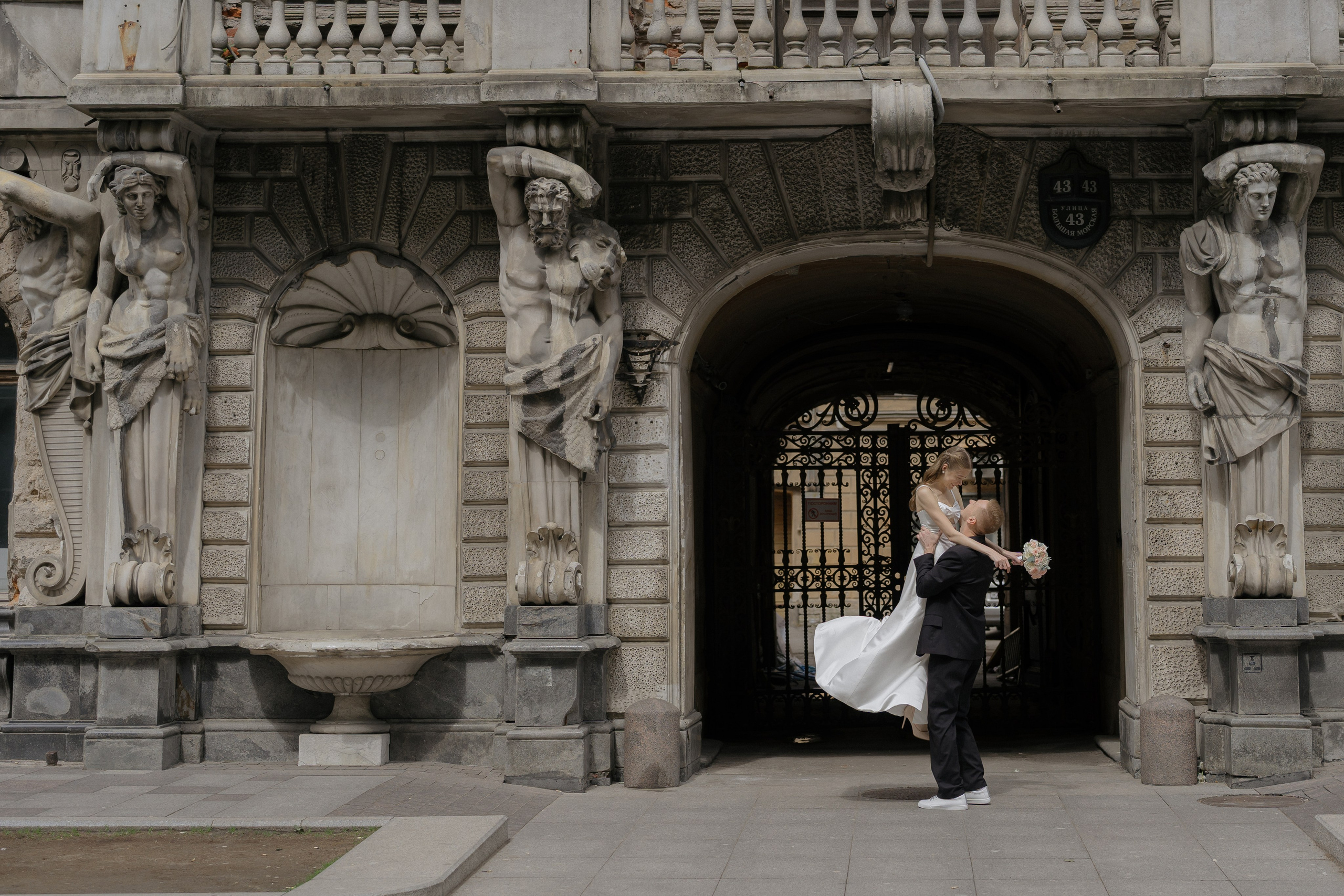 Юрий и Дарья. Свадебный фотограф в Санкт-Петербурге Саша Колоцей