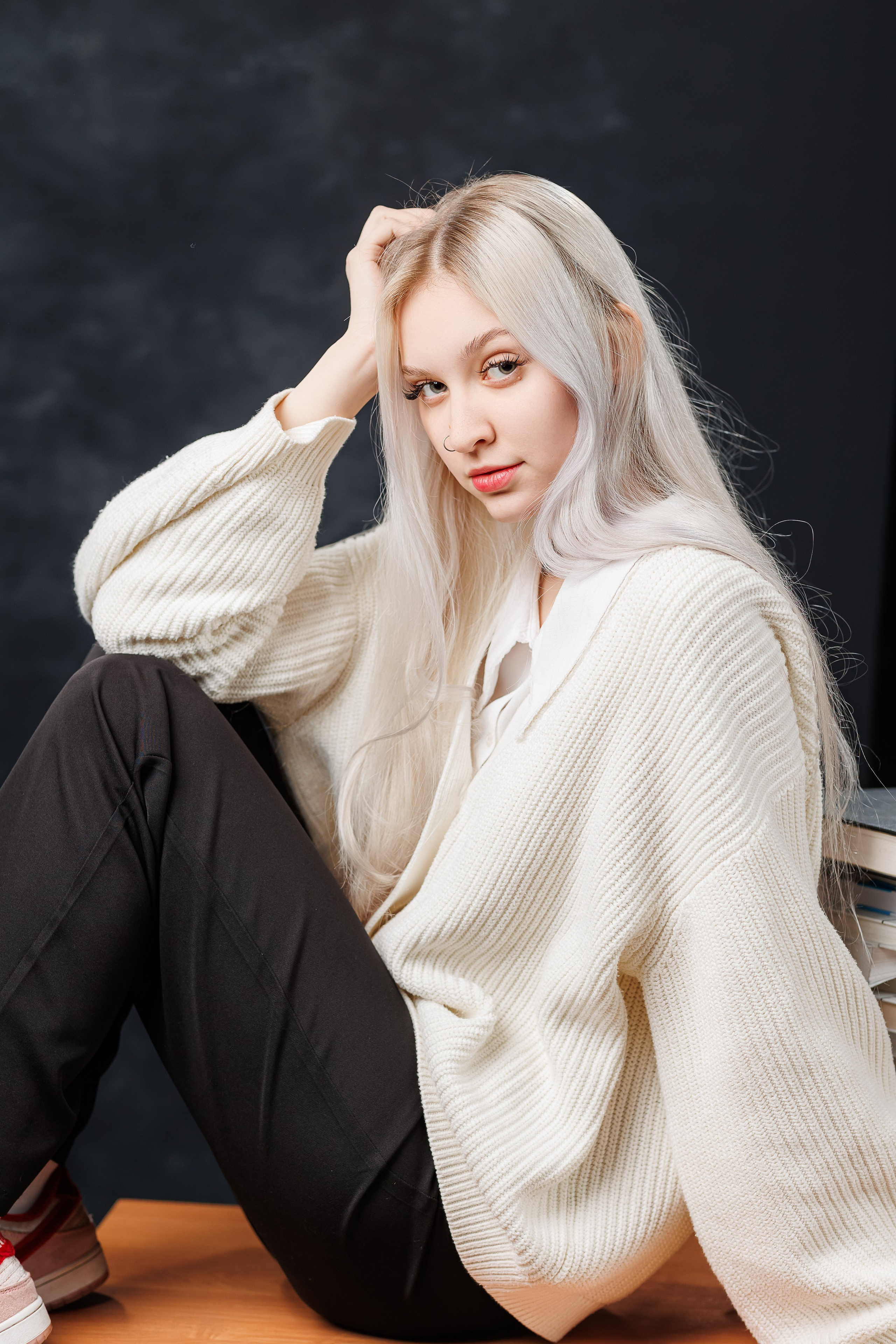 Портреты на однотонном фоне. Семейный и детский фотограф Комина Елена, Власиха, Одинцово