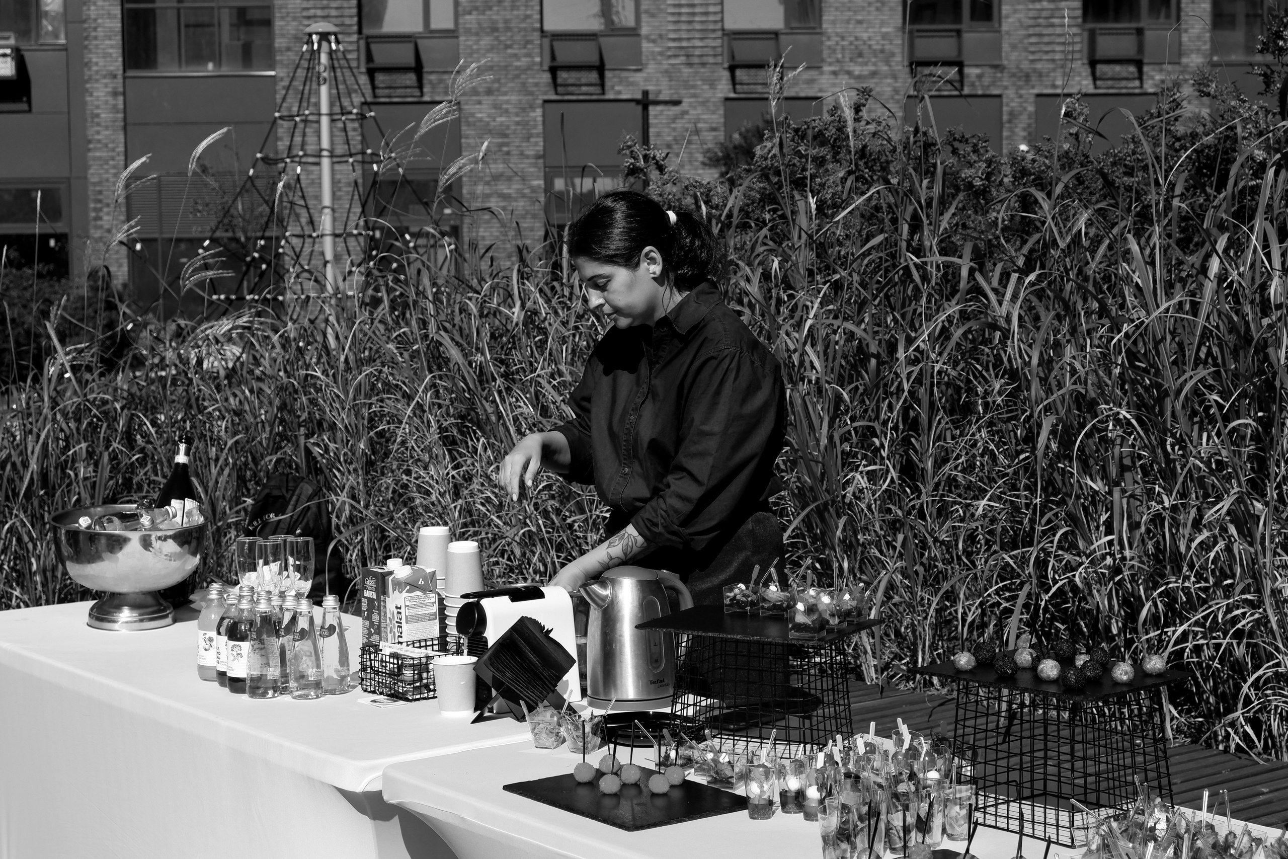 Пресс-тур благоустройства жилого комплекса Nagatino i-Land от Бюро А4. Михаил Мулач | Архитектурный фотограф