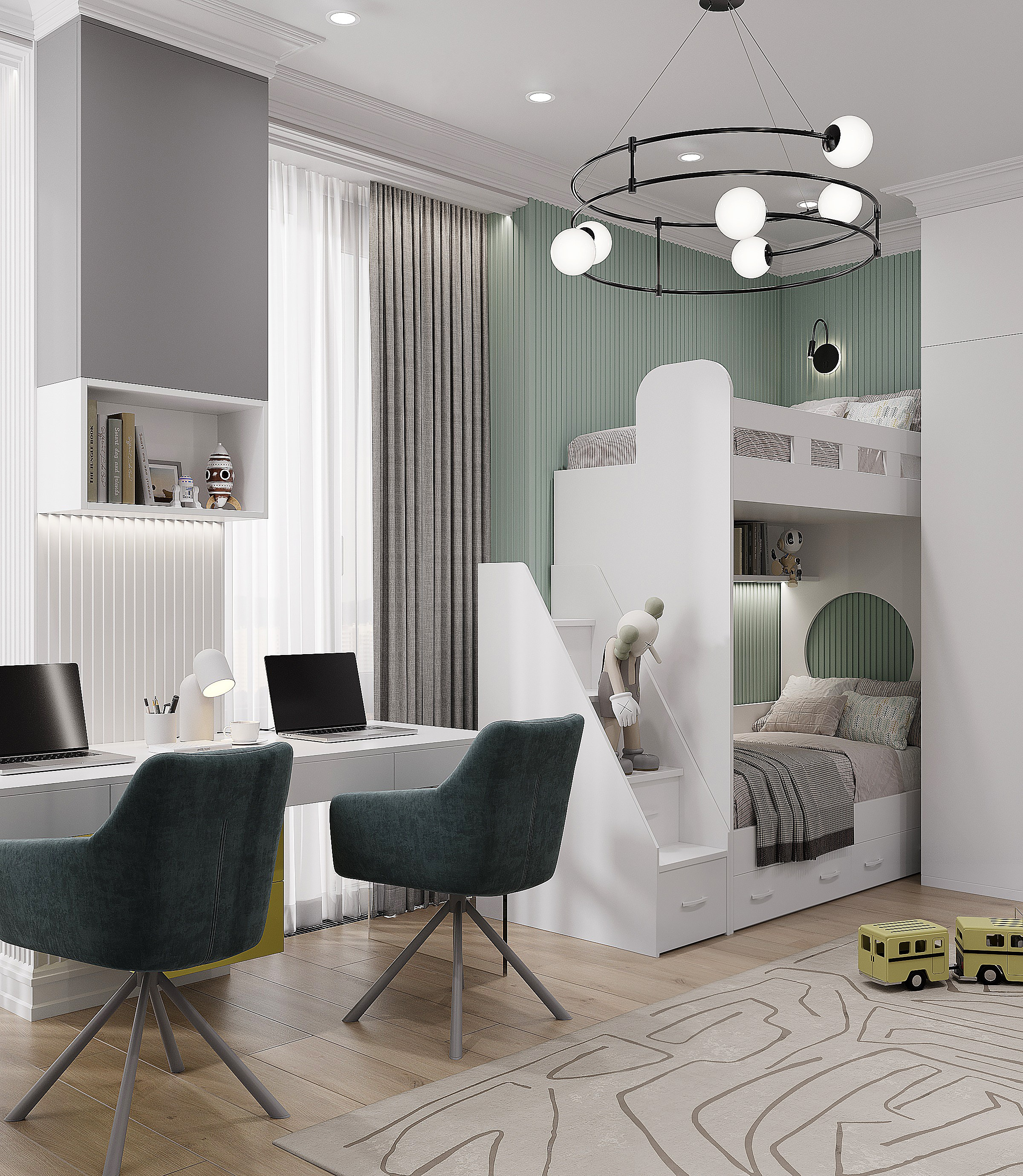 ЖК ЭНИТЕО, 71 м² | МОСКВА. Design interior-Samsonyan R