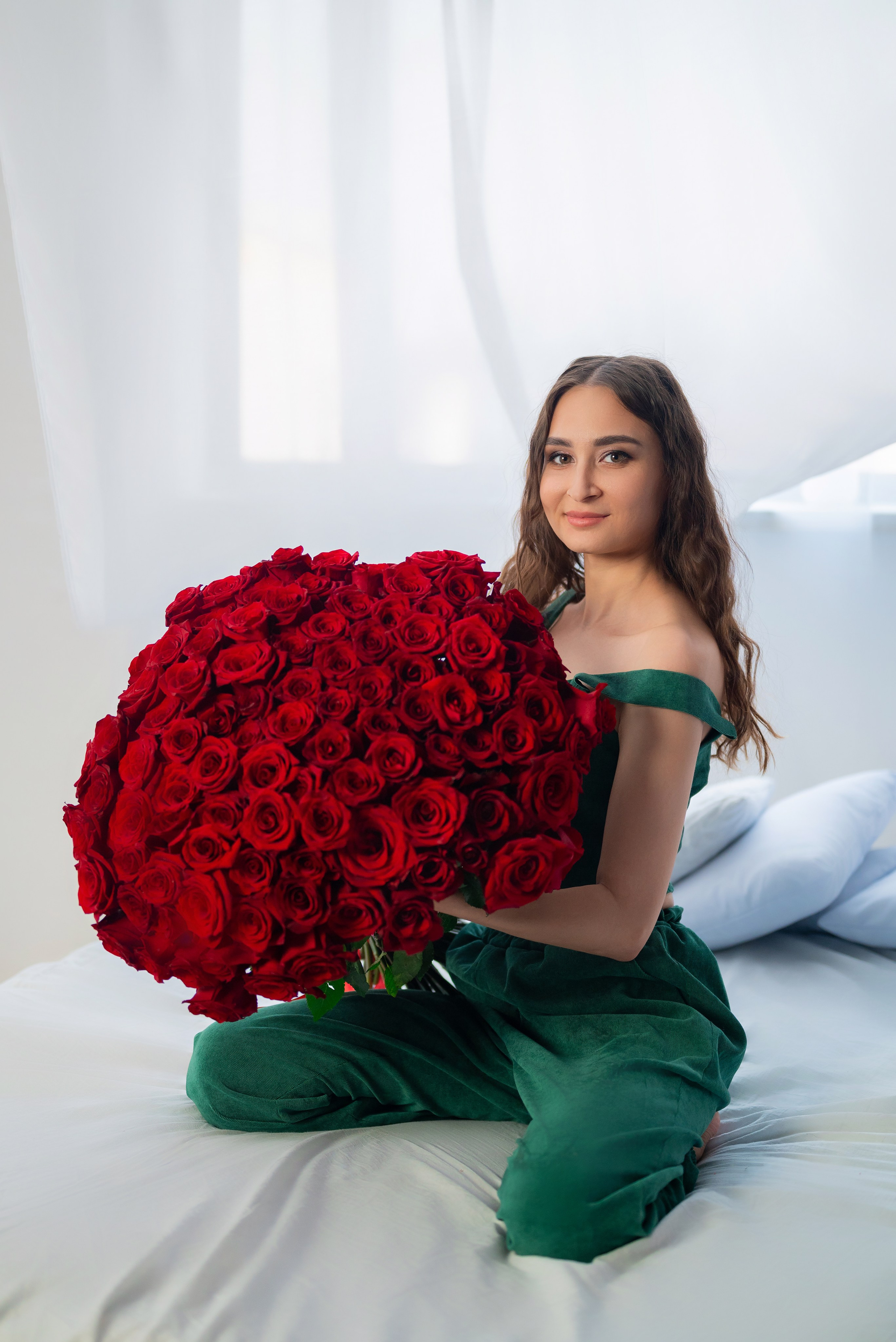 Фотопроект *101 красная роза* 2023 г. Фотограф в городе Салават