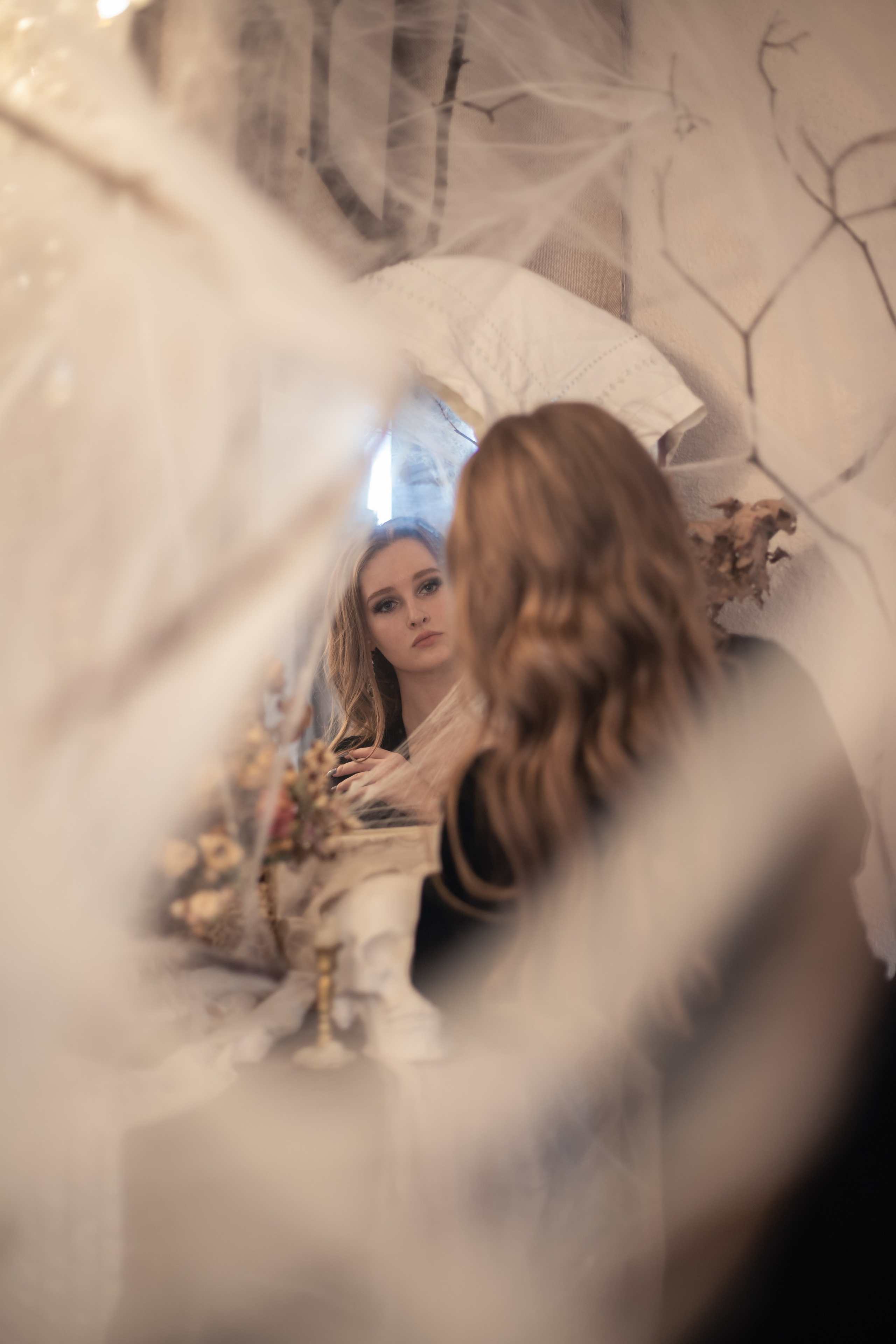 Татьяна в заброшенном особняке. Индивидуальная фотосессия. Фотограф Киржач/Москва_Екатерина Мартынова