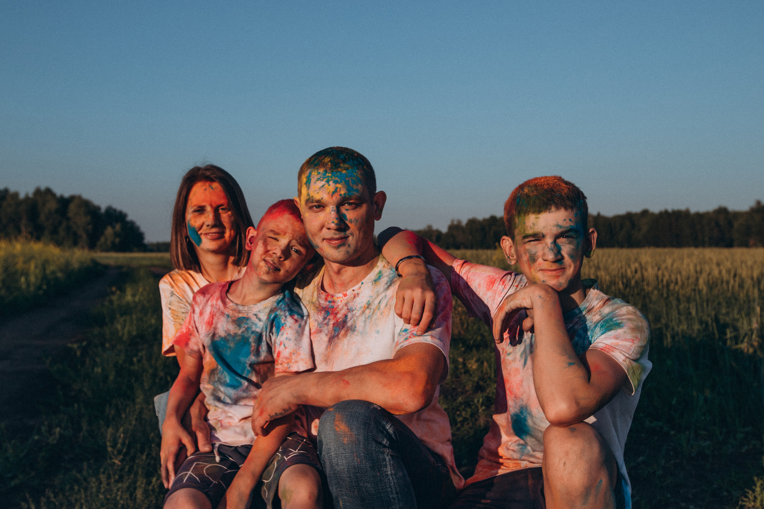 Вадим Юля Никита и Даниил. Семейный фотограф Нижневартовск Тюмень Ефимова Ирина