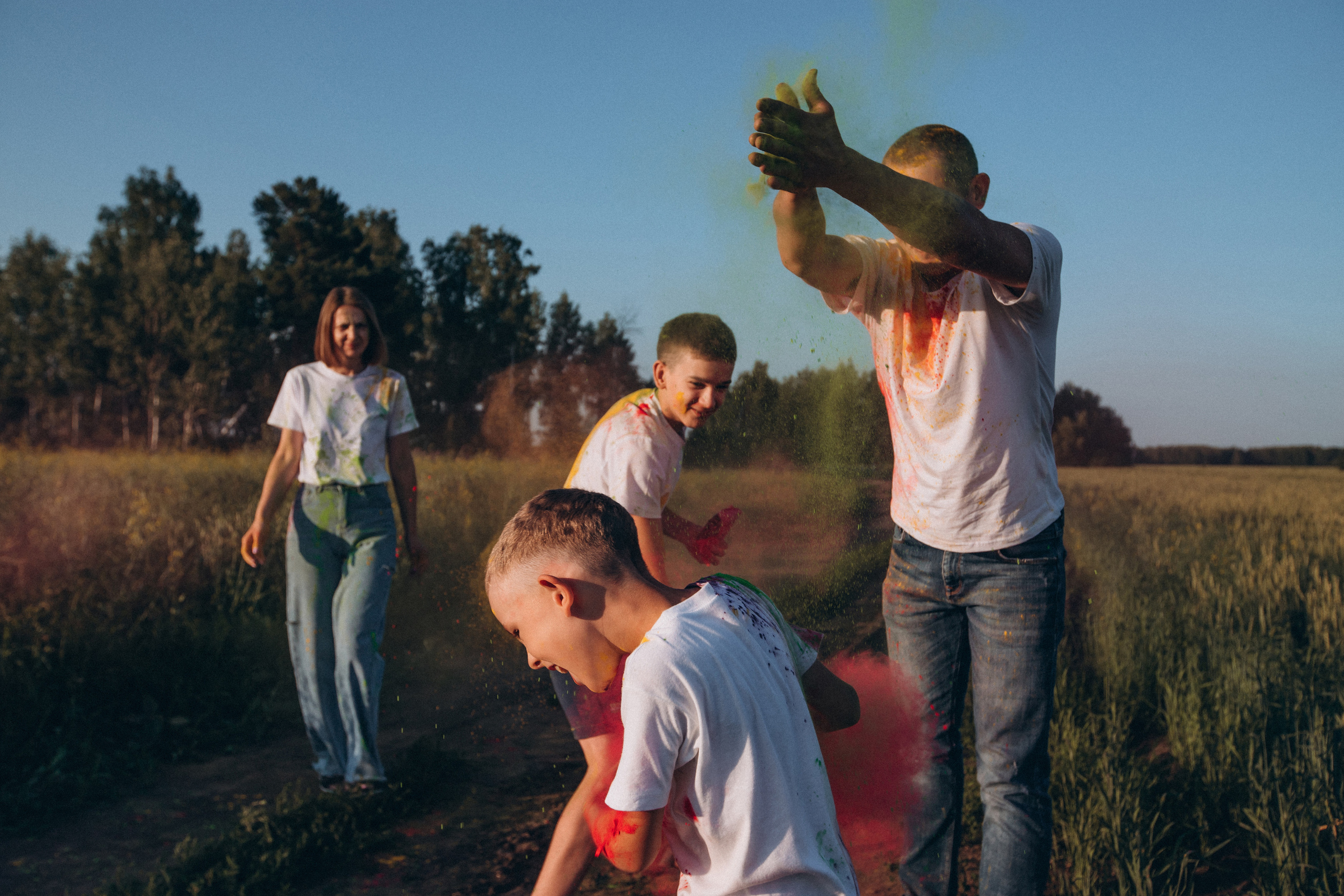 Вадим Юля Никита и Даниил. Семейный фотограф Нижневартовск Тюмень Ефимова Ирина