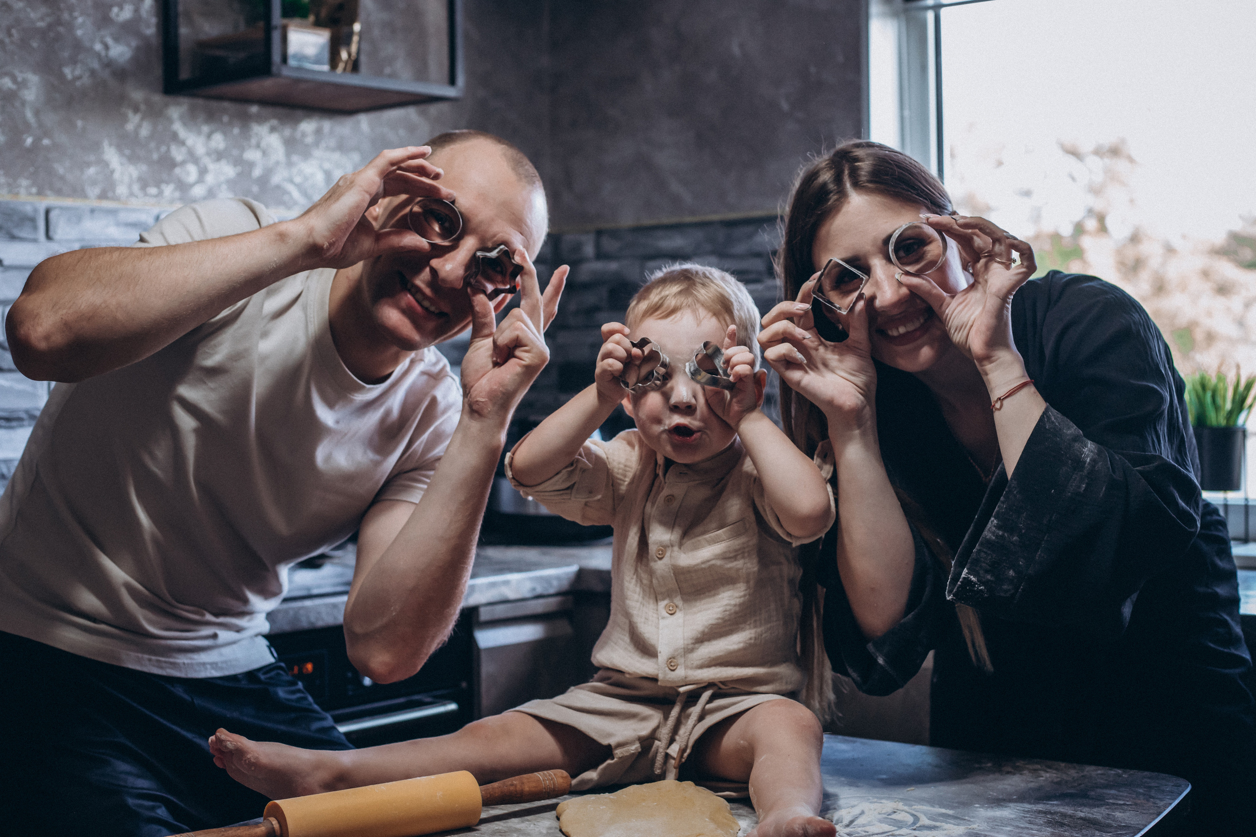 Александр Анастасия и Лев. Семейный фотограф Нижневартовск Тюмень Ефимова Ирина