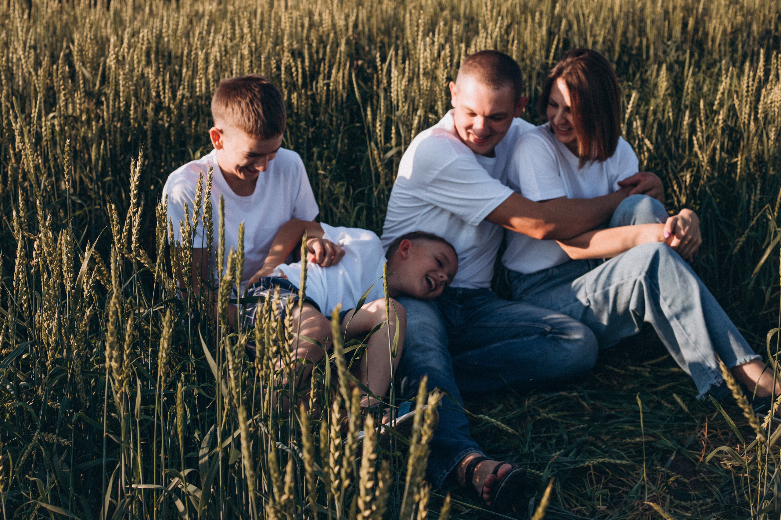 Вадим Юля Никита и Даниил. Семейный фотограф Нижневартовск Тюмень Ефимова Ирина