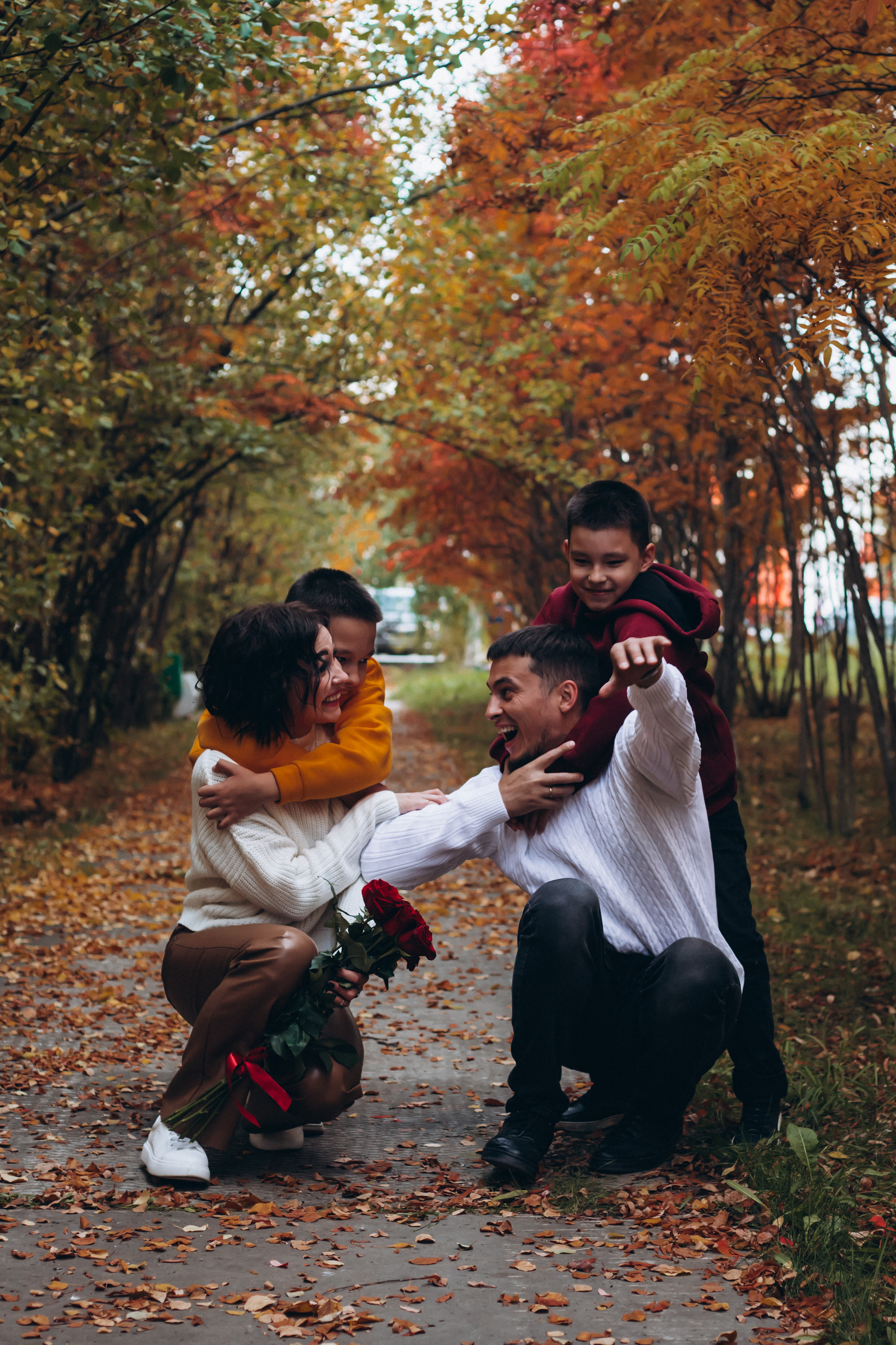 Семья Раяновых. Семейный фотограф Нижневартовск Тюмень Ефимова Ирина