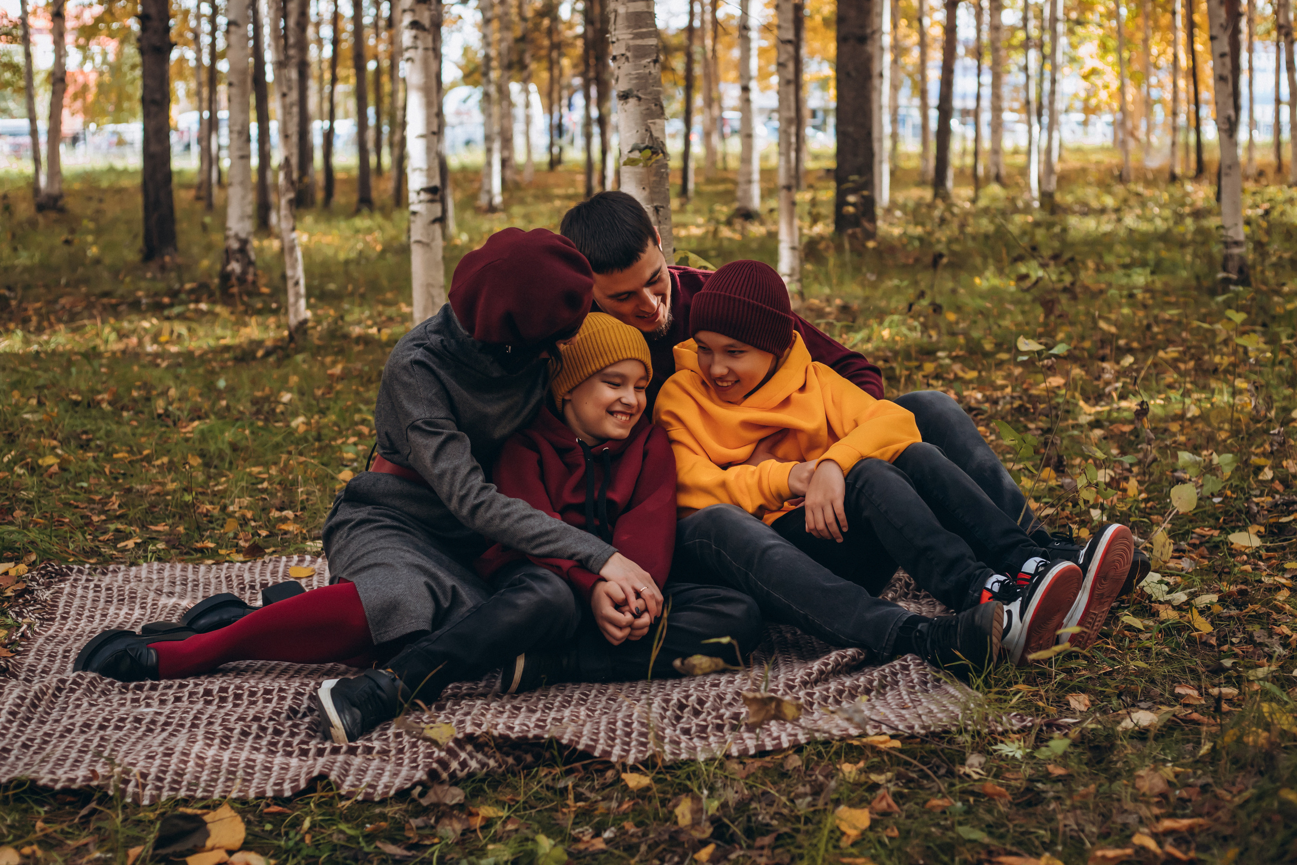 Семья Раяновых. Семейный фотограф Нижневартовск Тюмень Ефимова Ирина