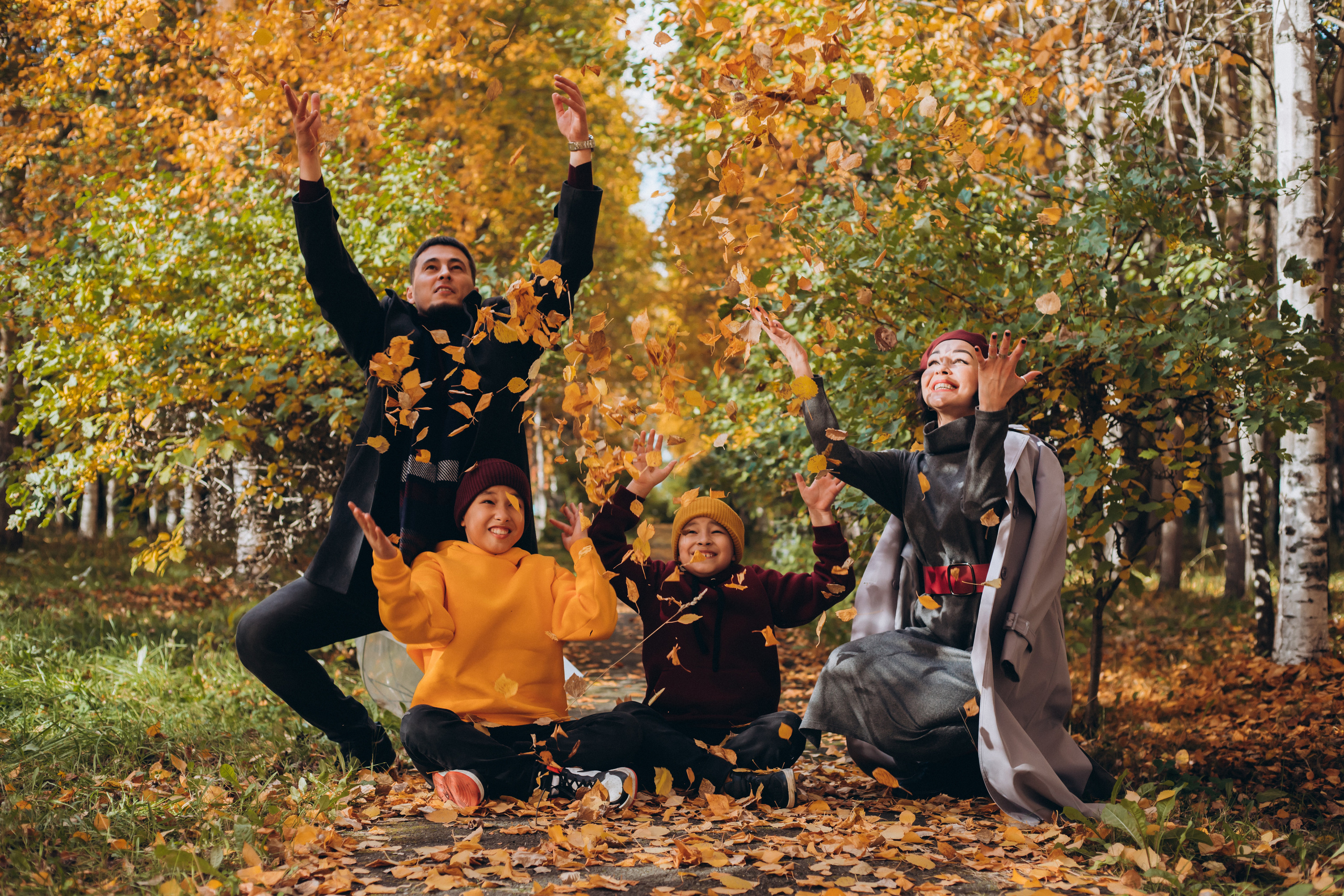 Семья Раяновых. Семейный фотограф Нижневартовск Тюмень Ефимова Ирина