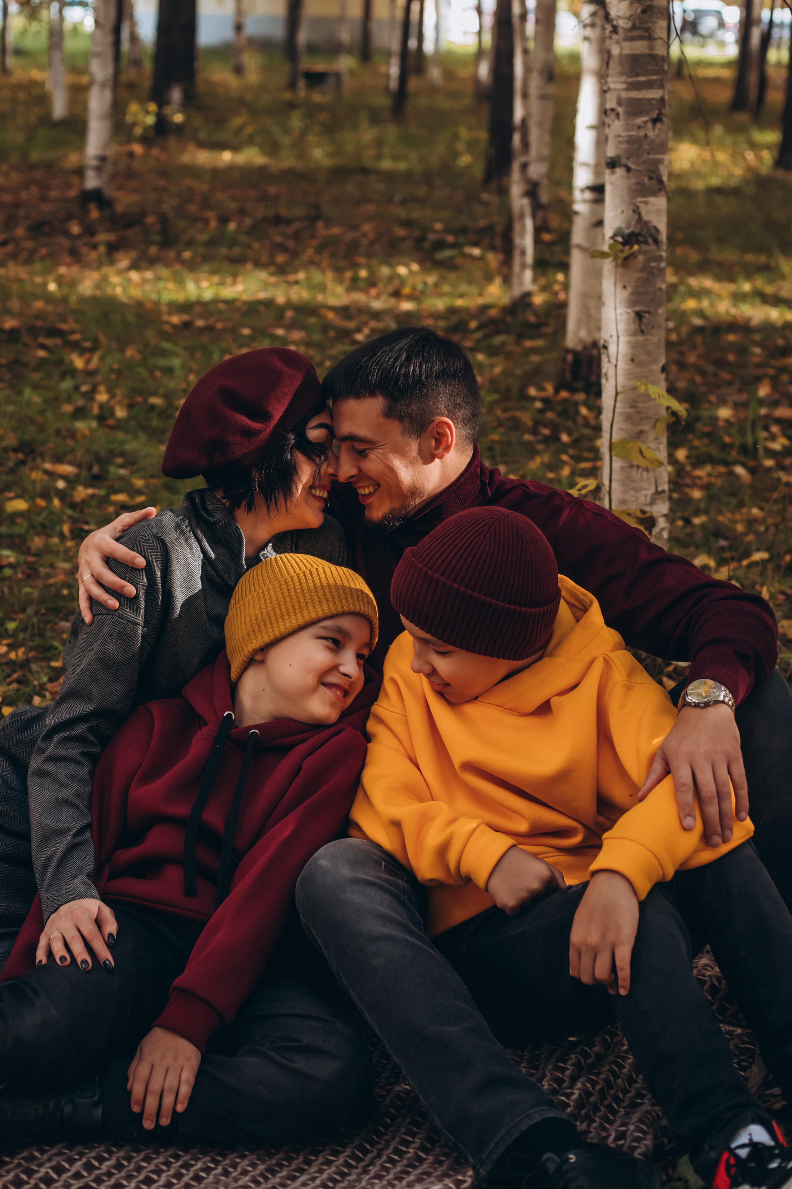 Семья Раяновых. Семейный фотограф Нижневартовск Тюмень Ефимова Ирина