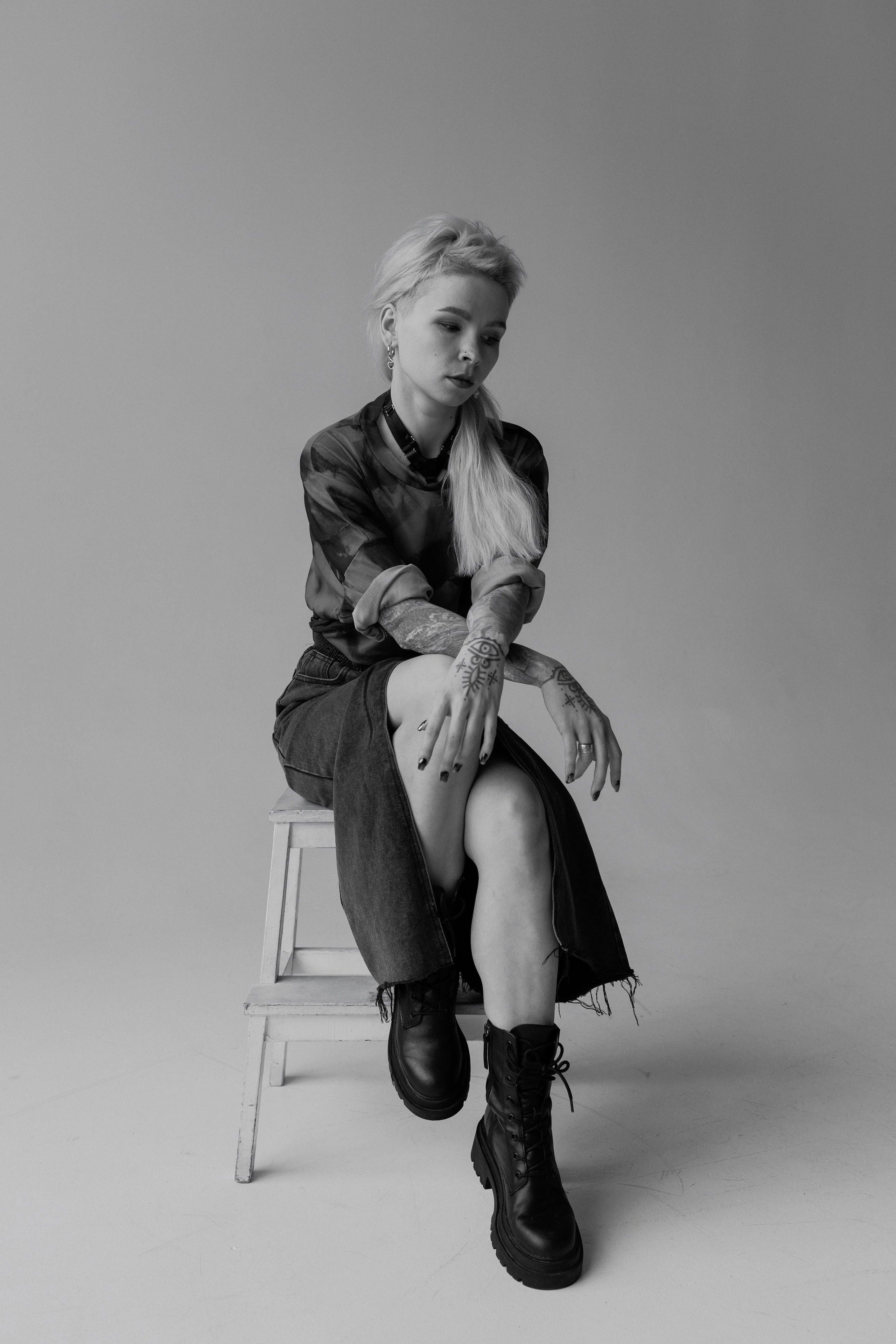 Портреты в студии. Портретный фотограф в Москве Тимур Мансуров