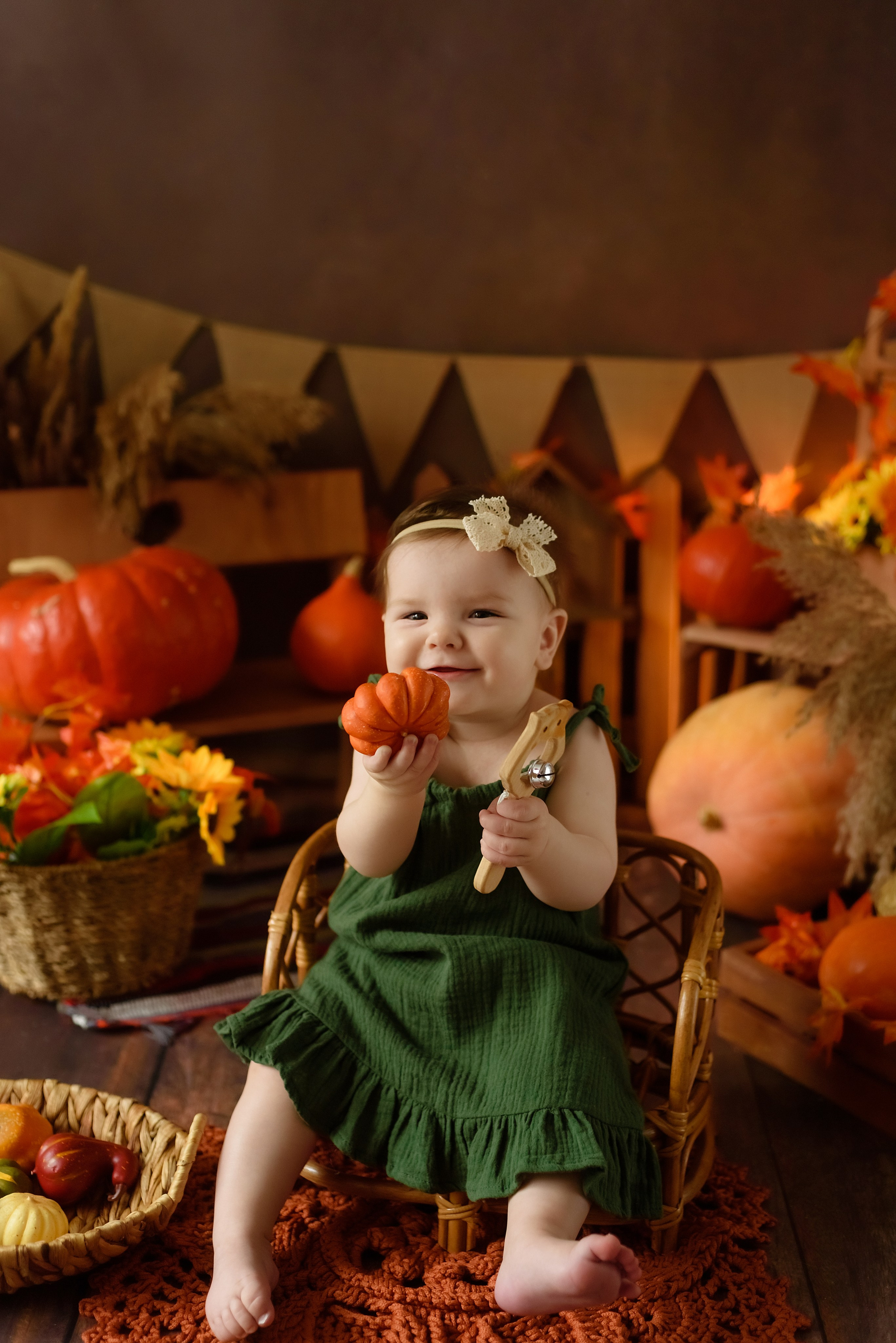 Фотопроект «Тыковки». Детский Фотограф |Фотограф на годик в Брянске Ирина Романова