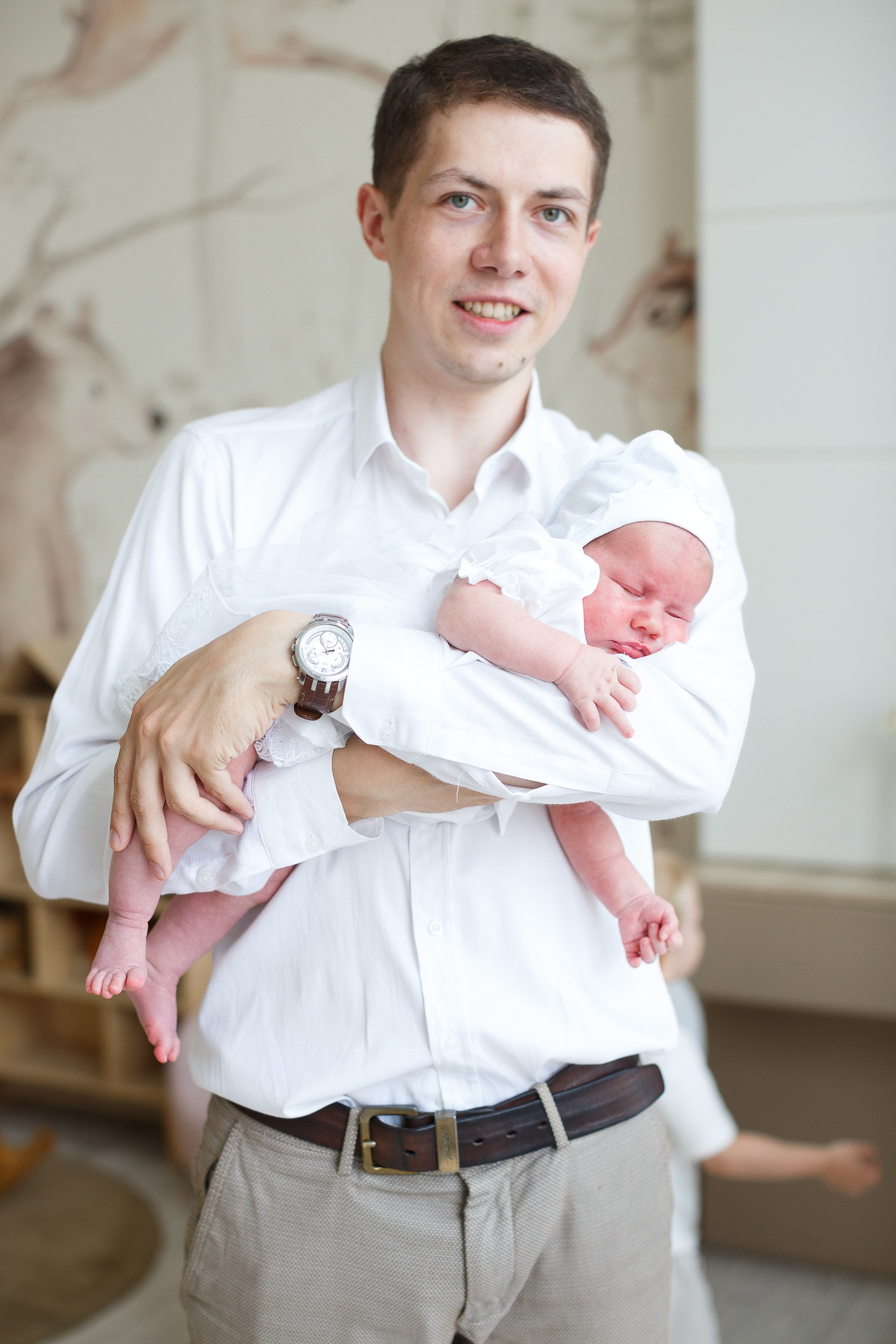 Семейная фотосессия в студии. Фотограф в Москве для семейной фотосессии Юревич Арсений.