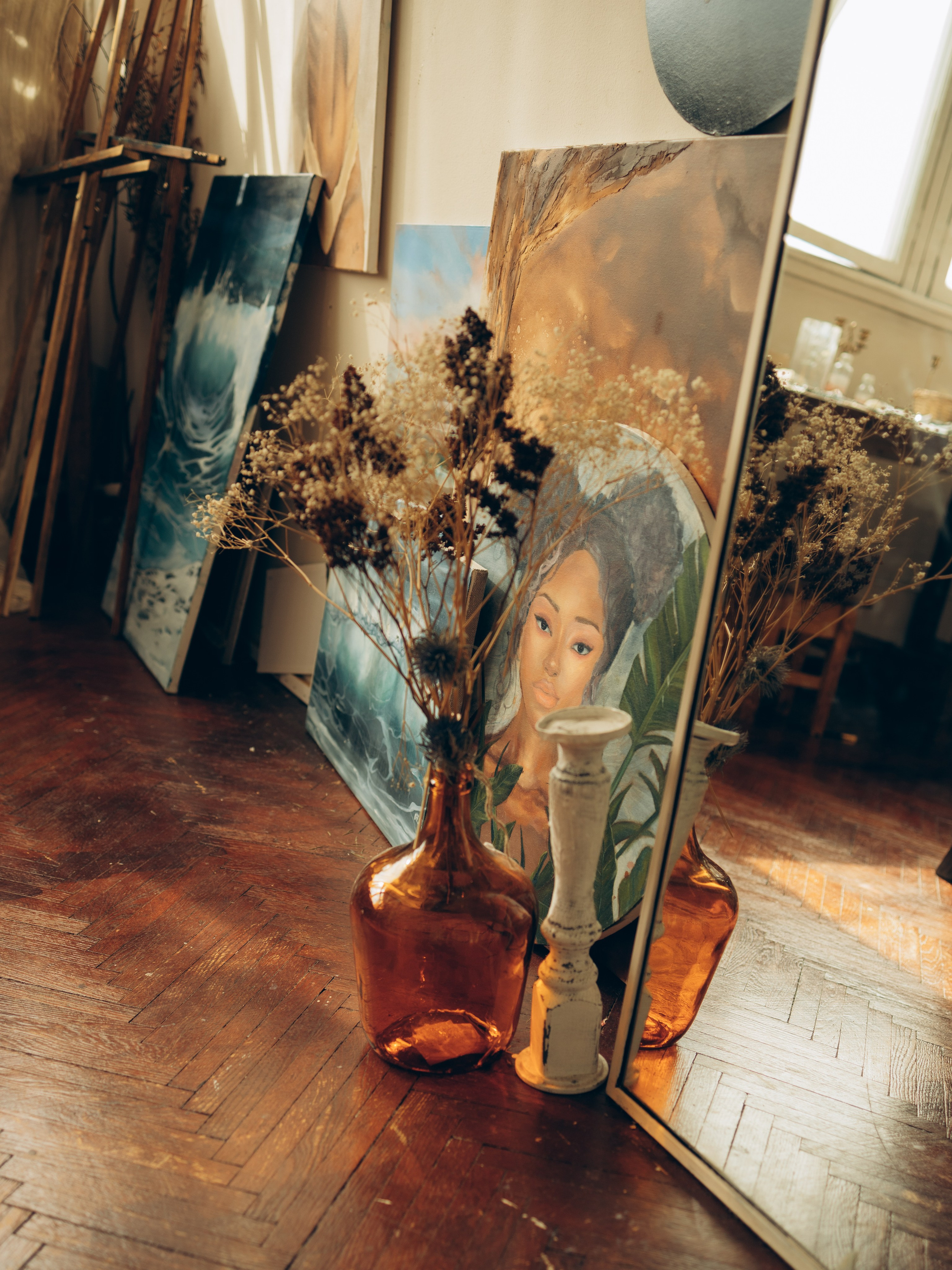 Мастерская художника. Женский фотограф Истра