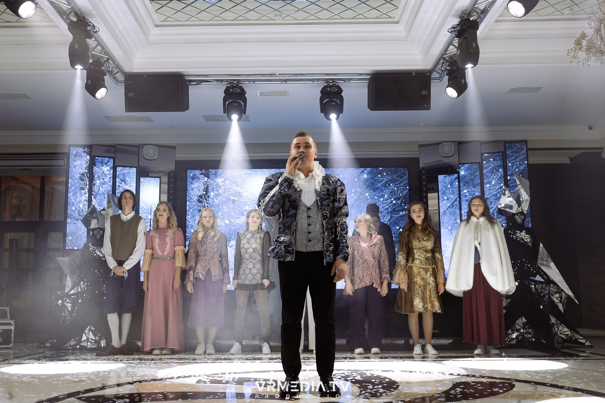 Новогодний вечер в ресторане «Лазурный Берег»