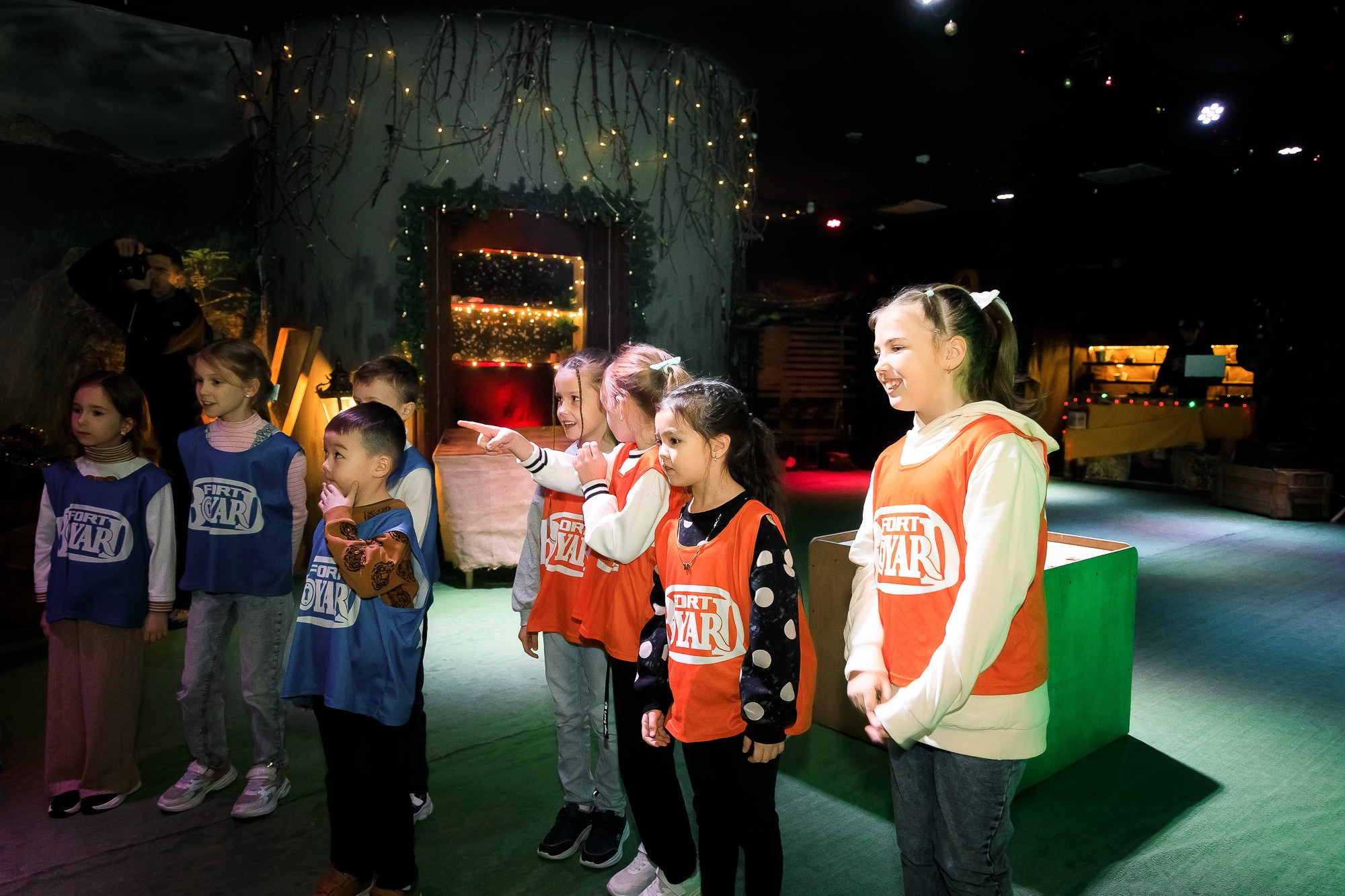 Фотосъемка детского дня рождения на квесте. Фотограф в Саратове Ольга Мазлова