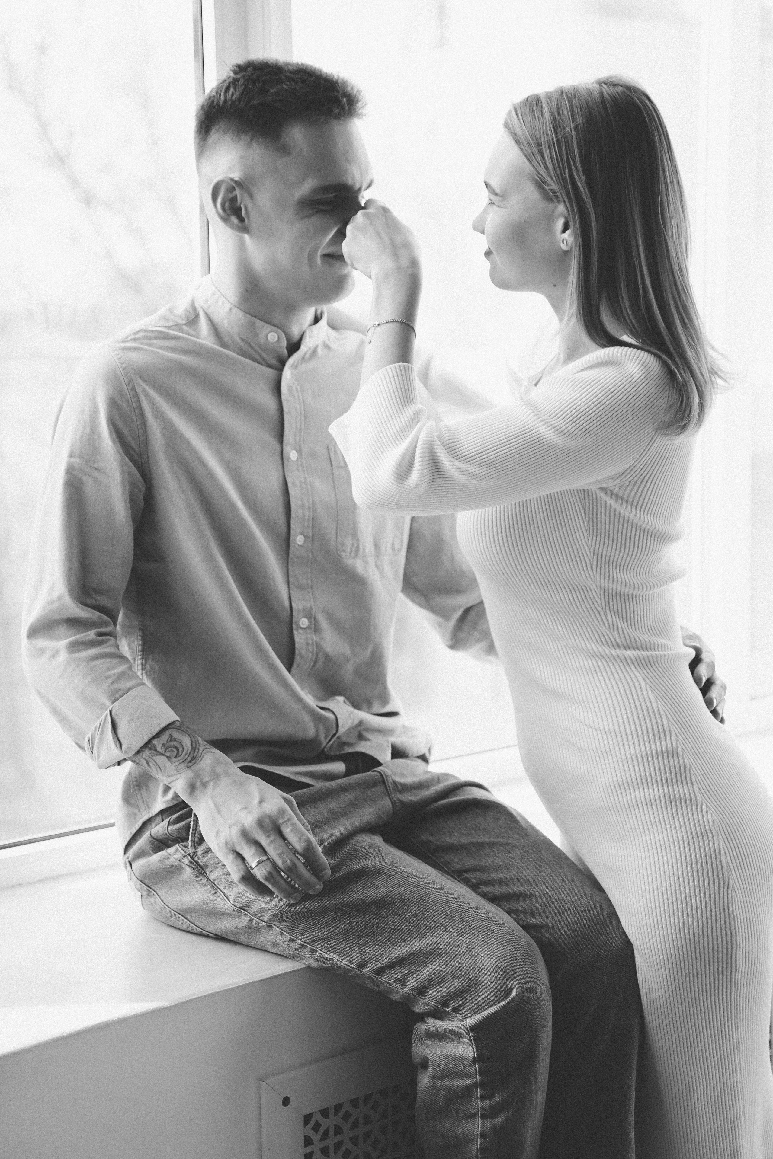 Фотосессия большой семьи в студии. Семейный и женский фотограф в Краснодаре Анастасия Приймак