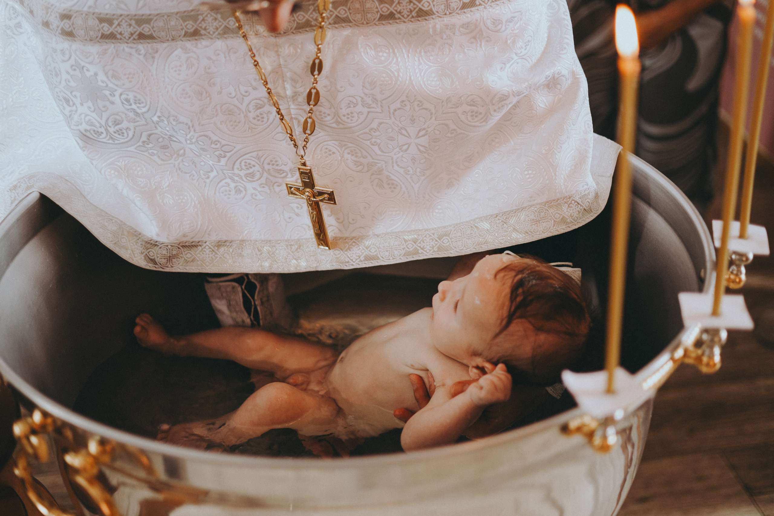Крещение Мирона. Фотограф Мария Лаенко