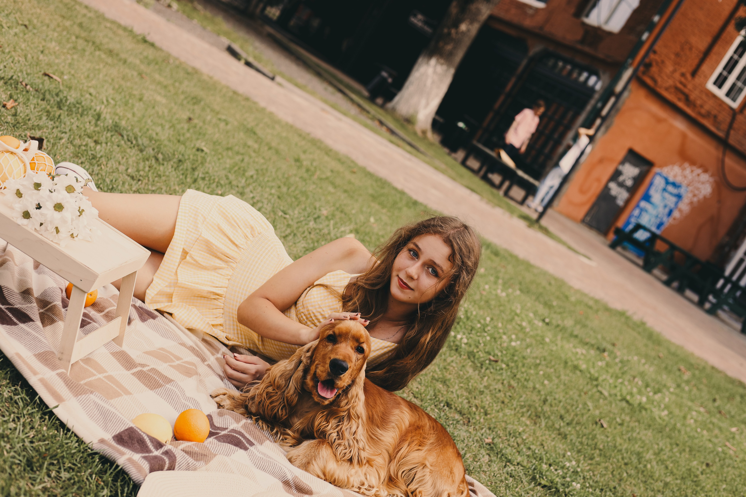 Фотопроект «Пикник со спаниелем». Фотограф Мария Лаенко