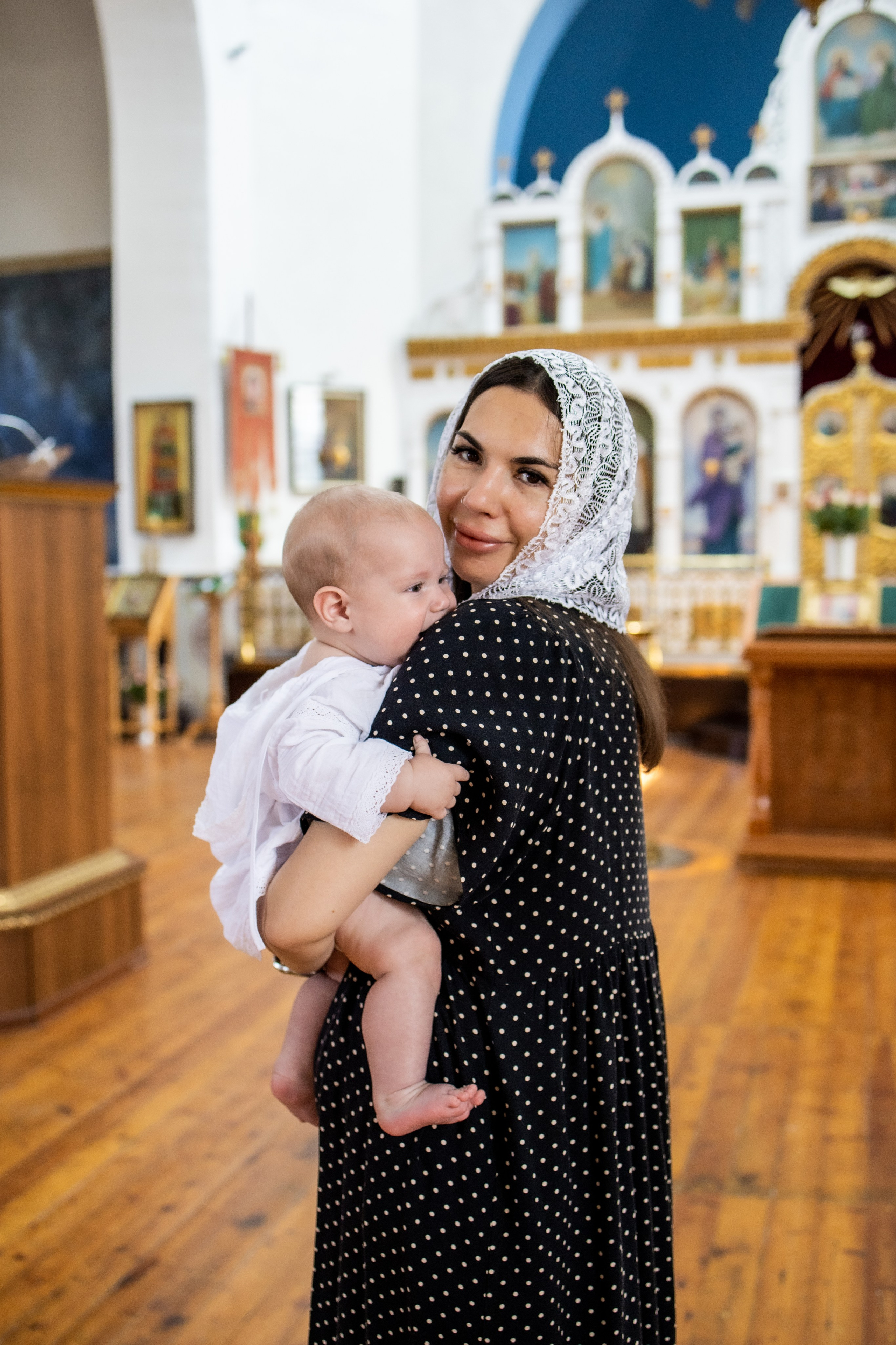 Крещение Вовочки. Фотограф Надежда Лукьянова
