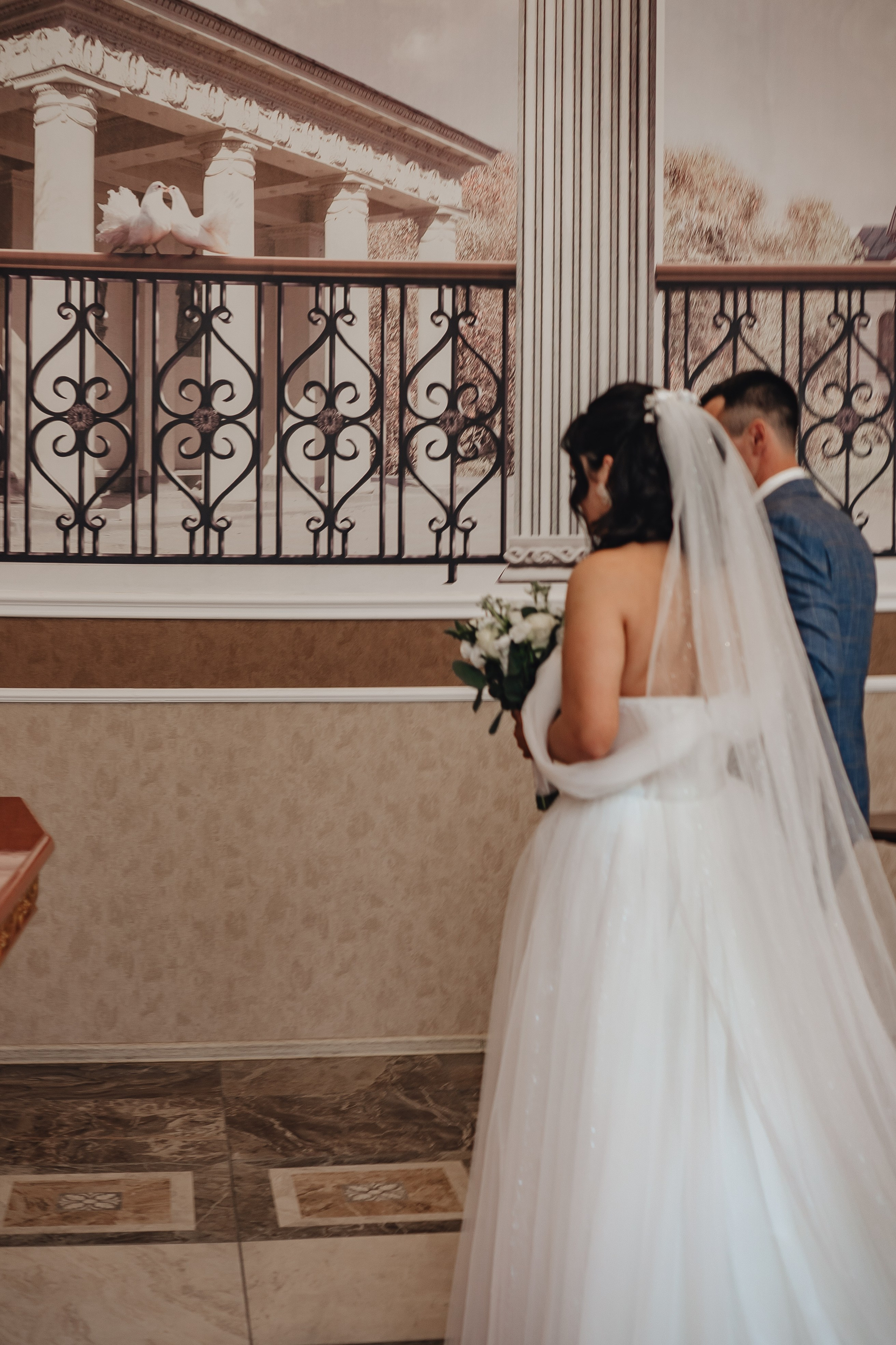 СВАДЕБНАЯ СЬЕМКА В ЗАГСЕ НА МОСКОВСКОМ ПРОСПЕКТЕ. Профессиональный фотограф, Санкт-Петербург — Виктория Богомолова