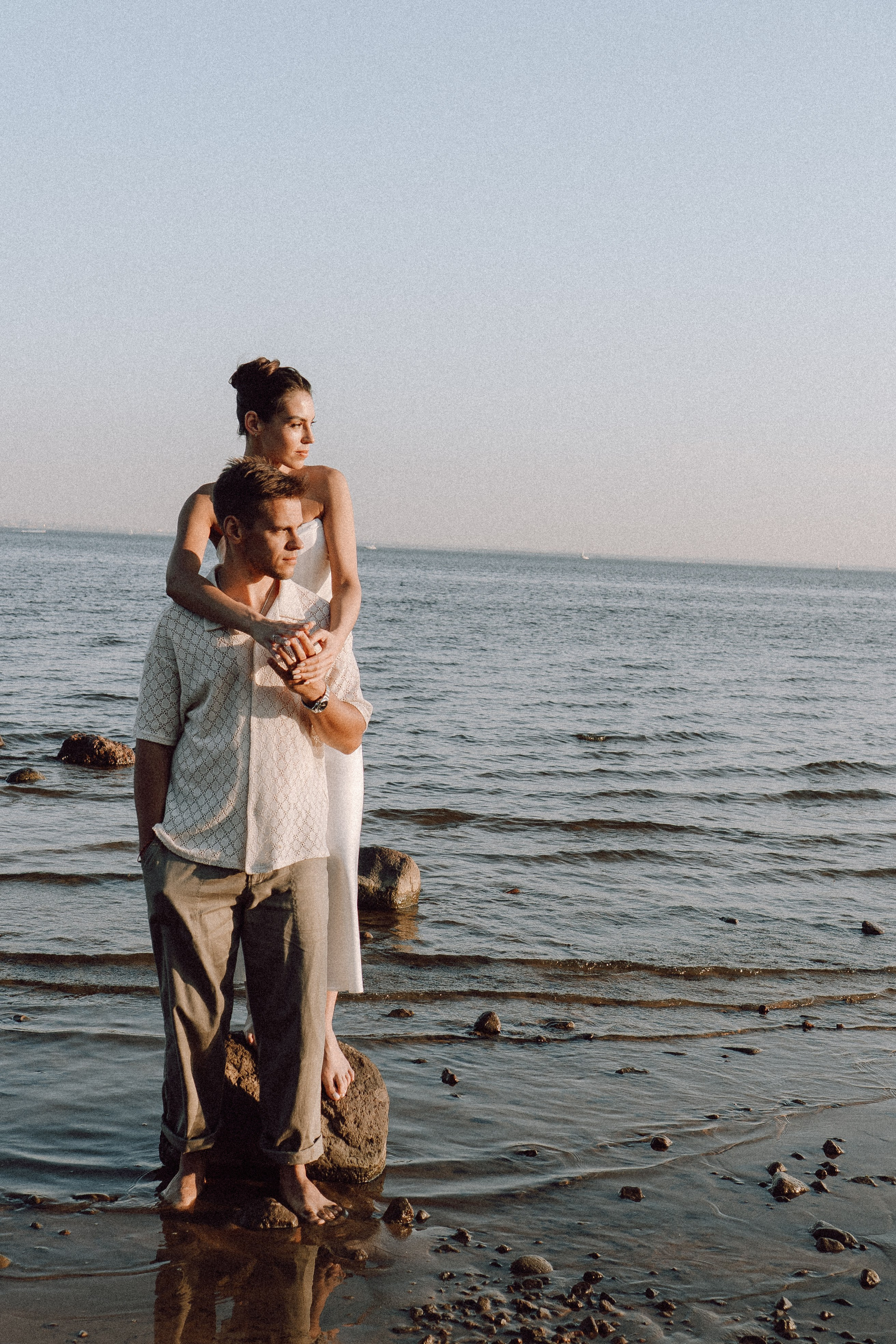 СВАДЕБНАЯ ФОТОСЕССИЯ ВЫЕЗДНОЙ ЦЕРЕМОНИИ (ФИНСКИЙ ЗАЛИВ). Профессиональный фотограф, Санкт-Петербург — Виктория Богомолова