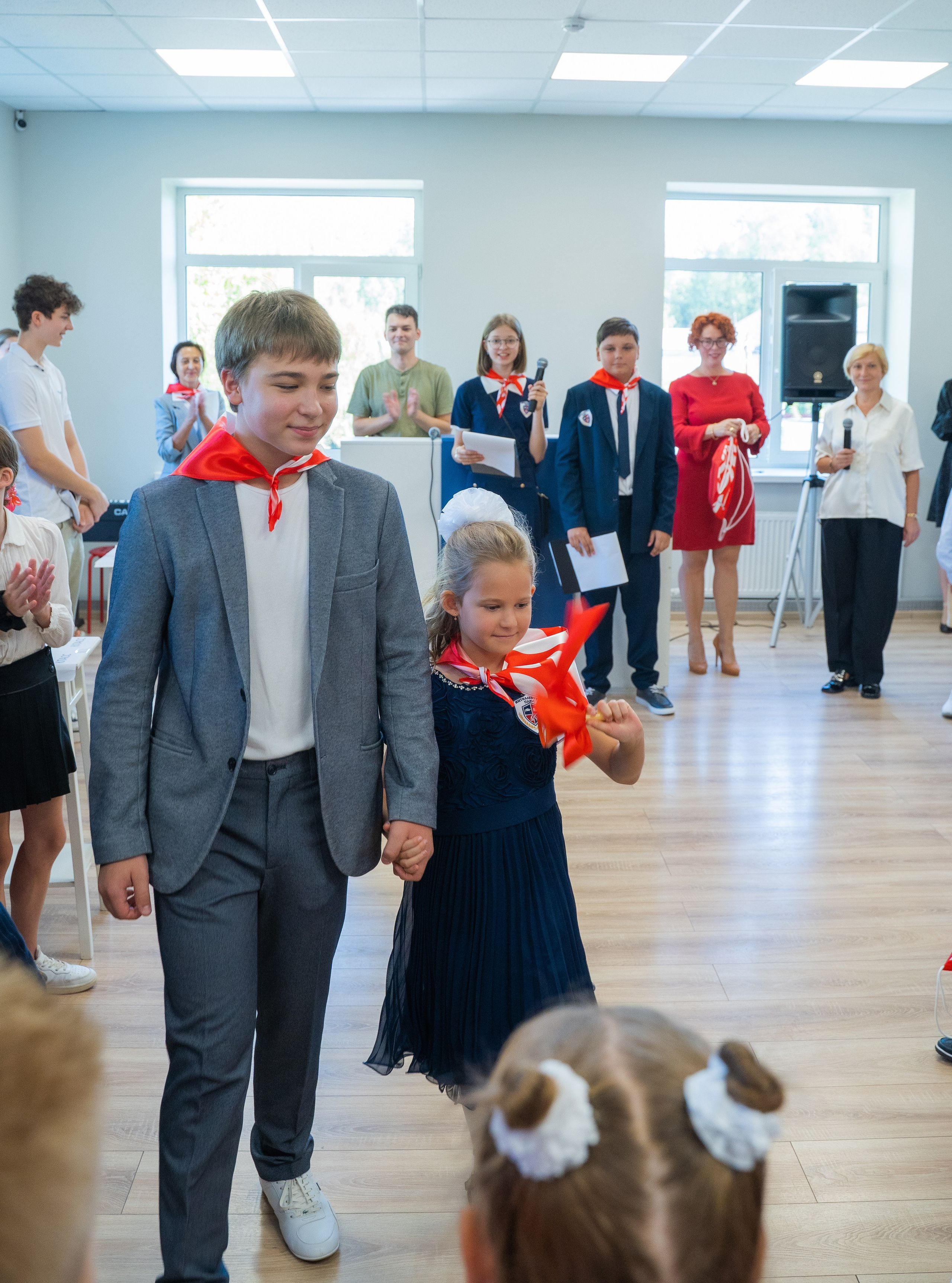 1 сентября в частной школе