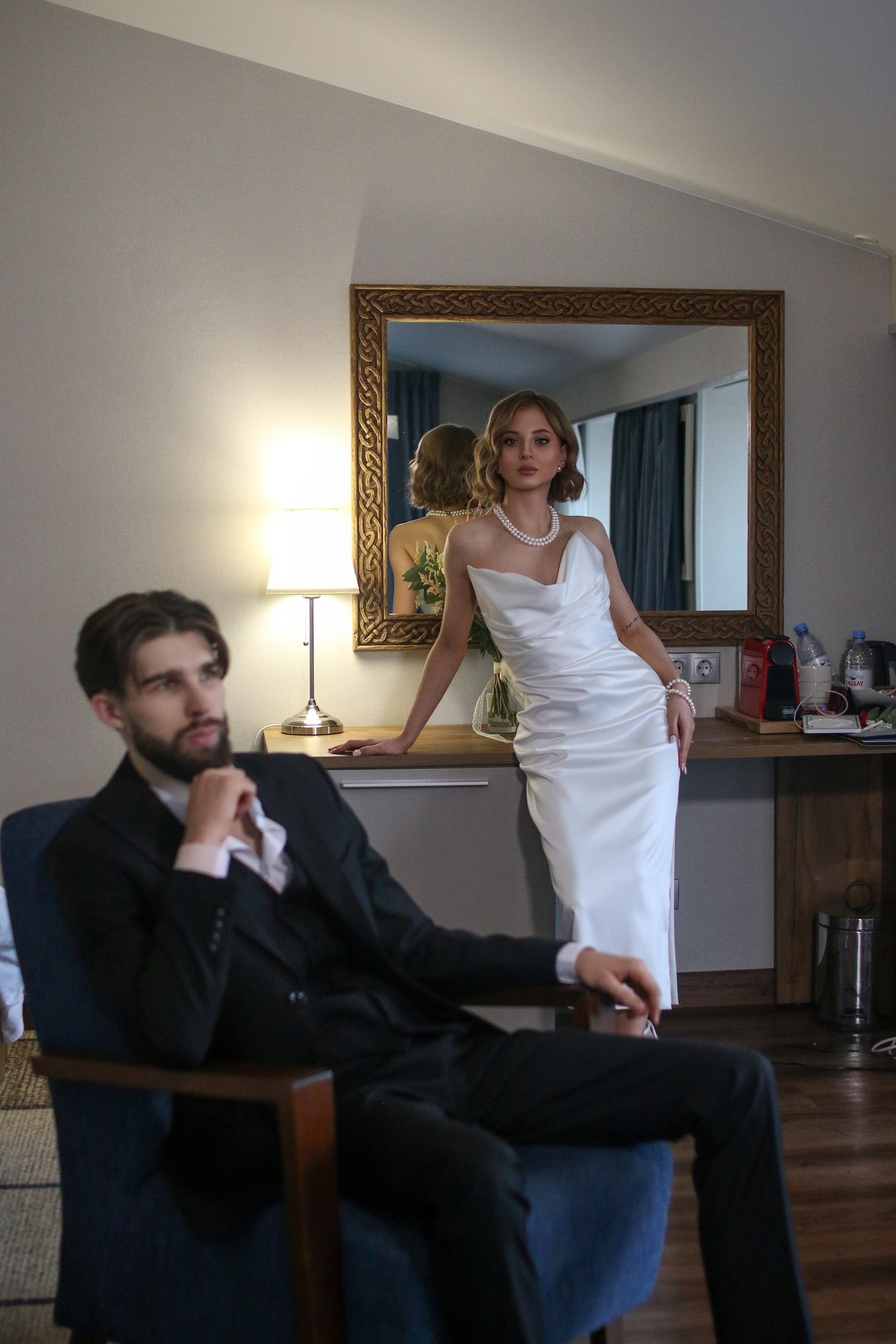 Сборы в отеле (Виталина и Константин). Свадебный и репортажный фотограф Николай Доровских