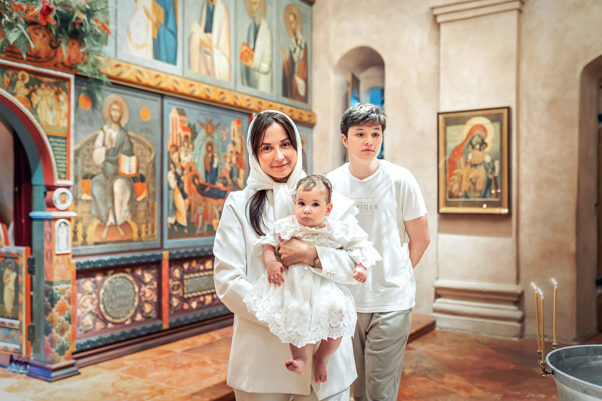 Фотограф на крещение Москва. Храм Антипы на Колымажном дворе. Фотограф \ Видеограф на Крещение, Венчание Москва| Семейные съемки