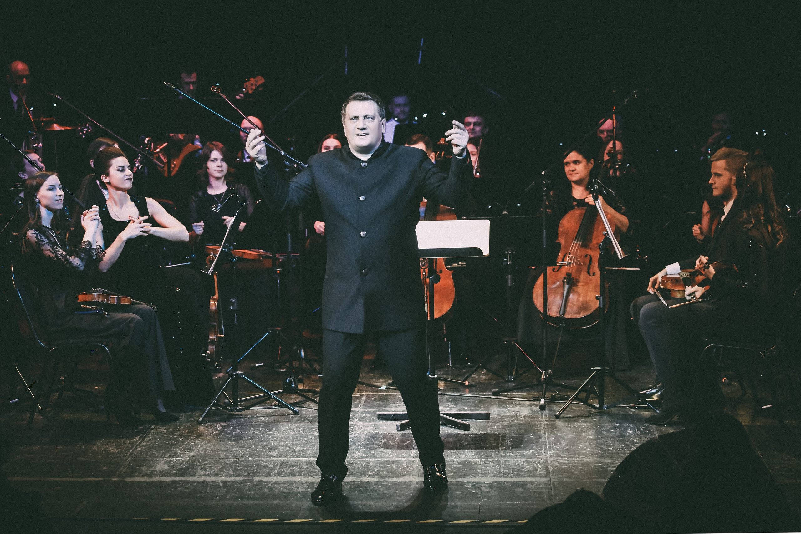 Концерт в Доме музыки в декабре 2021-го с Рязанским оркестром. Дарья Письменюк / Darya Leitstern — фотограф, музыкант, журналист, путешественник