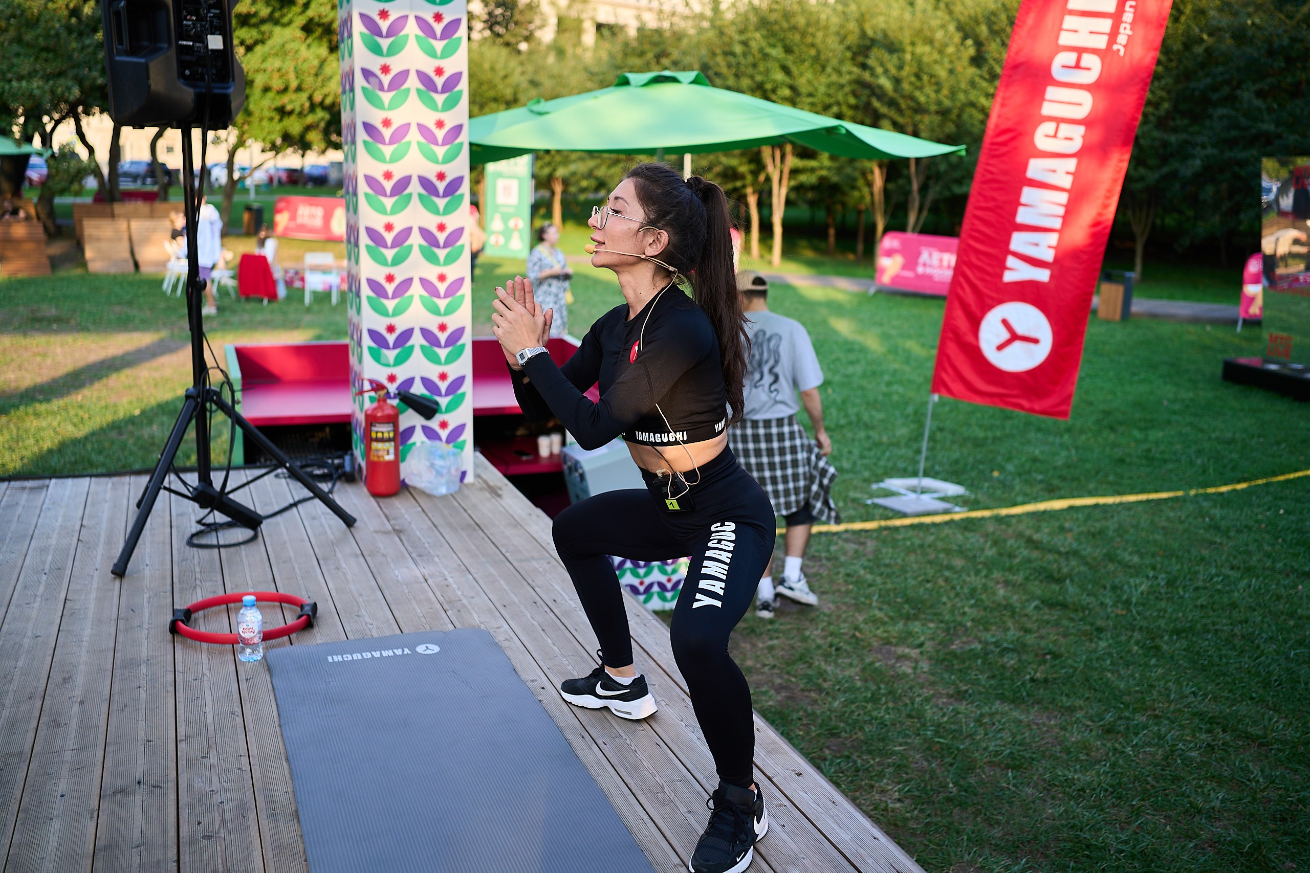 Yamaguchi / открытая тренировка «в стиле Пилатес». Фотограф и Видеограф в Москве. Олег Корушев