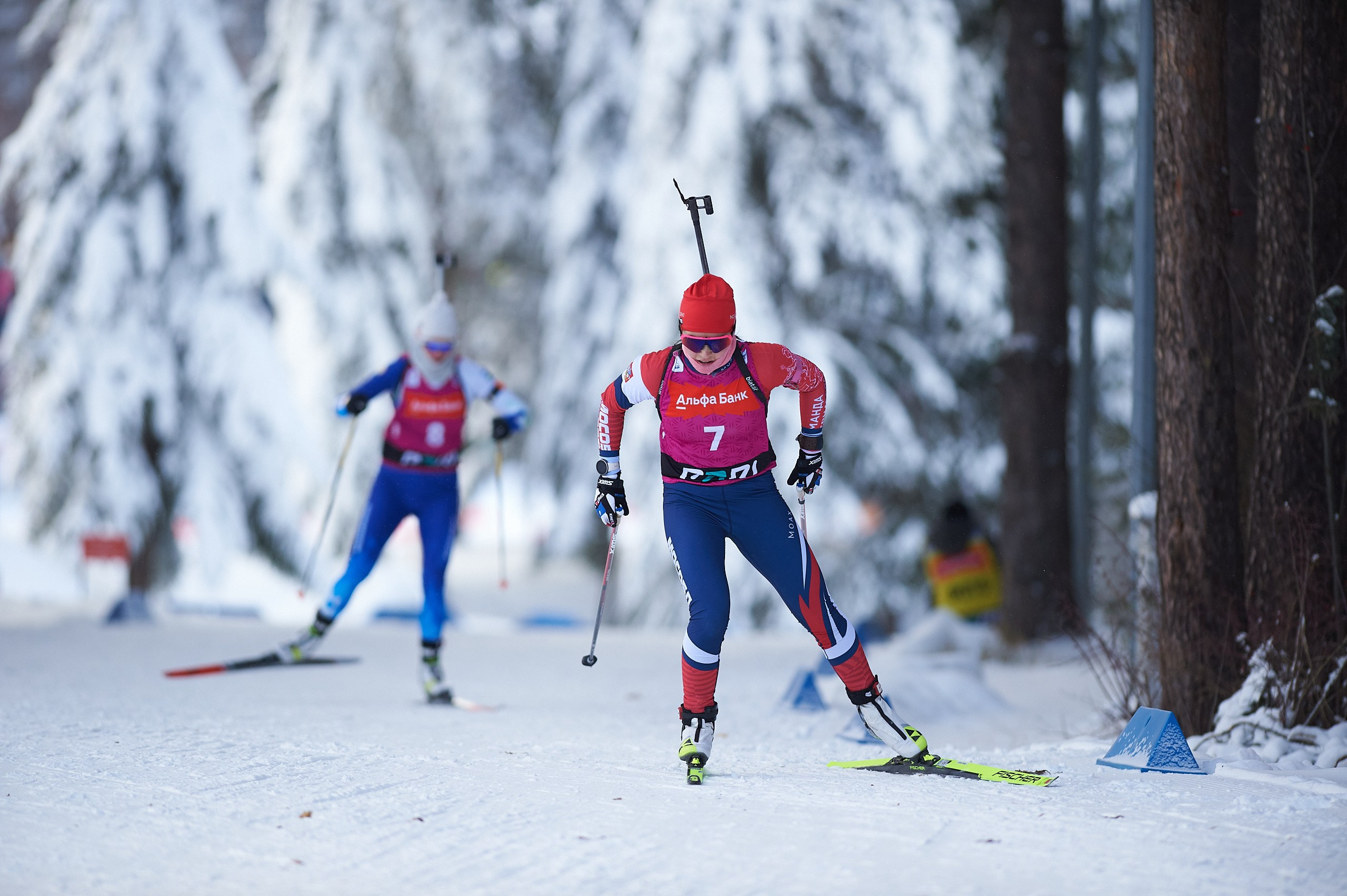 Ижевская Винтовка 55. Спринт. Женщины. Спортивный репортажный фотограф в Ижевске Сергей Мерзляков
