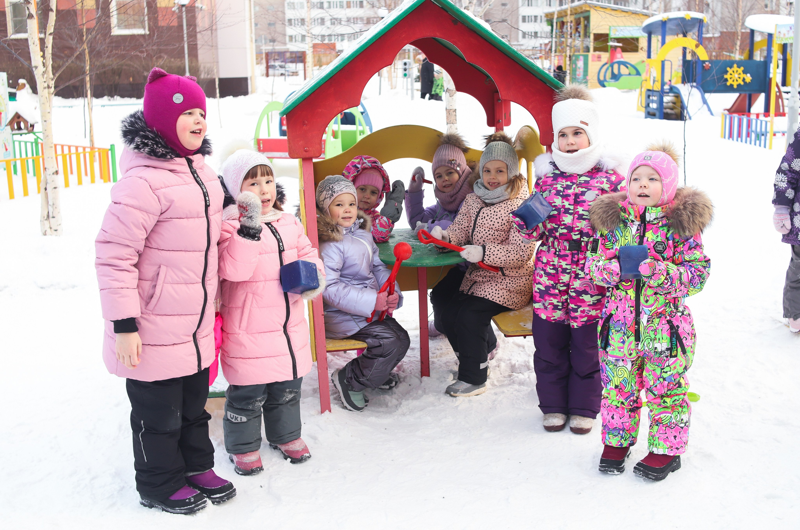 Уличная съемка для детского садика. Фотограф в Сургуте Брызгунова Анастасия