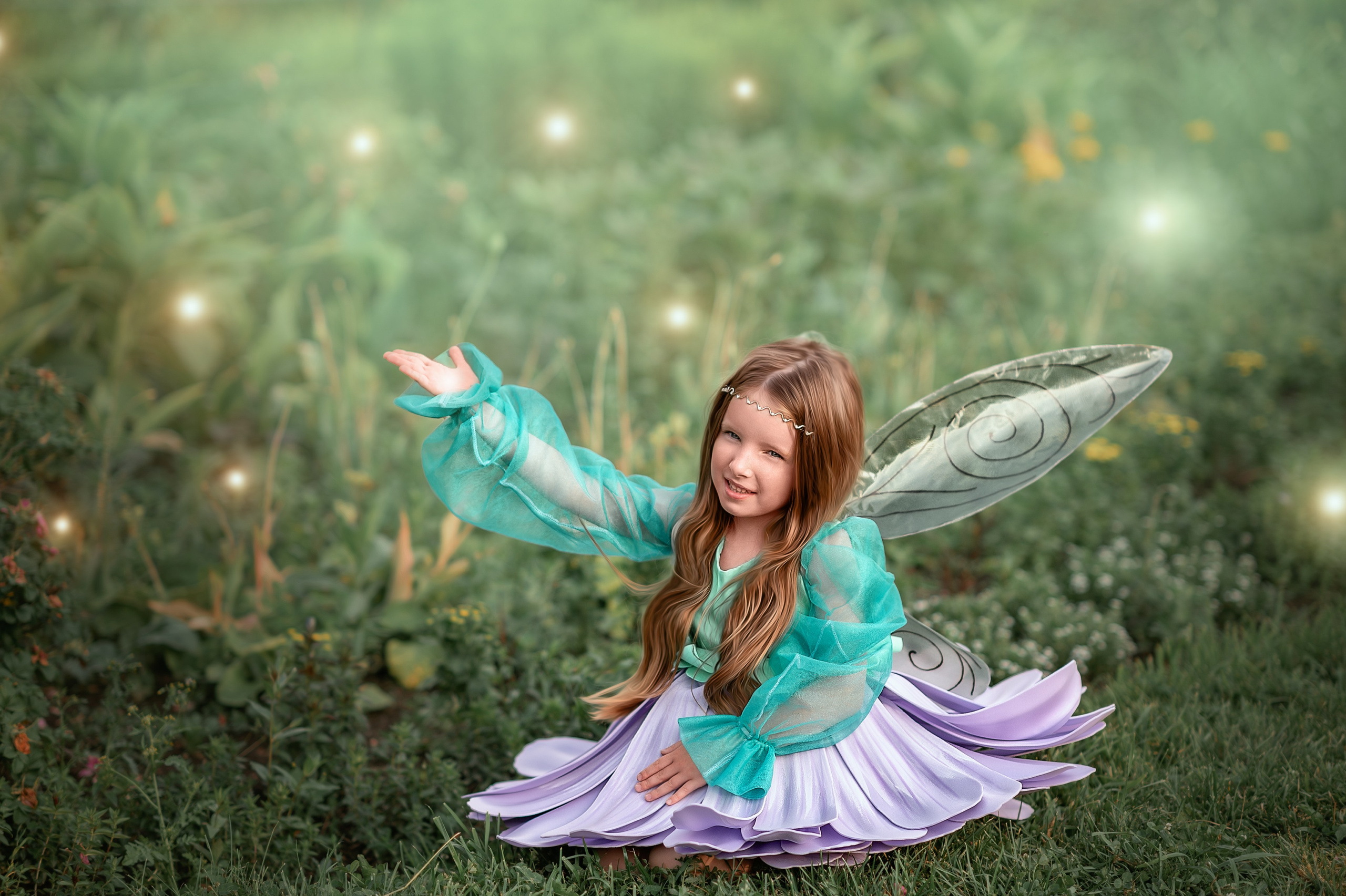Цветочная фея. Семейный фотограф Екатеринбург Лора Мур
