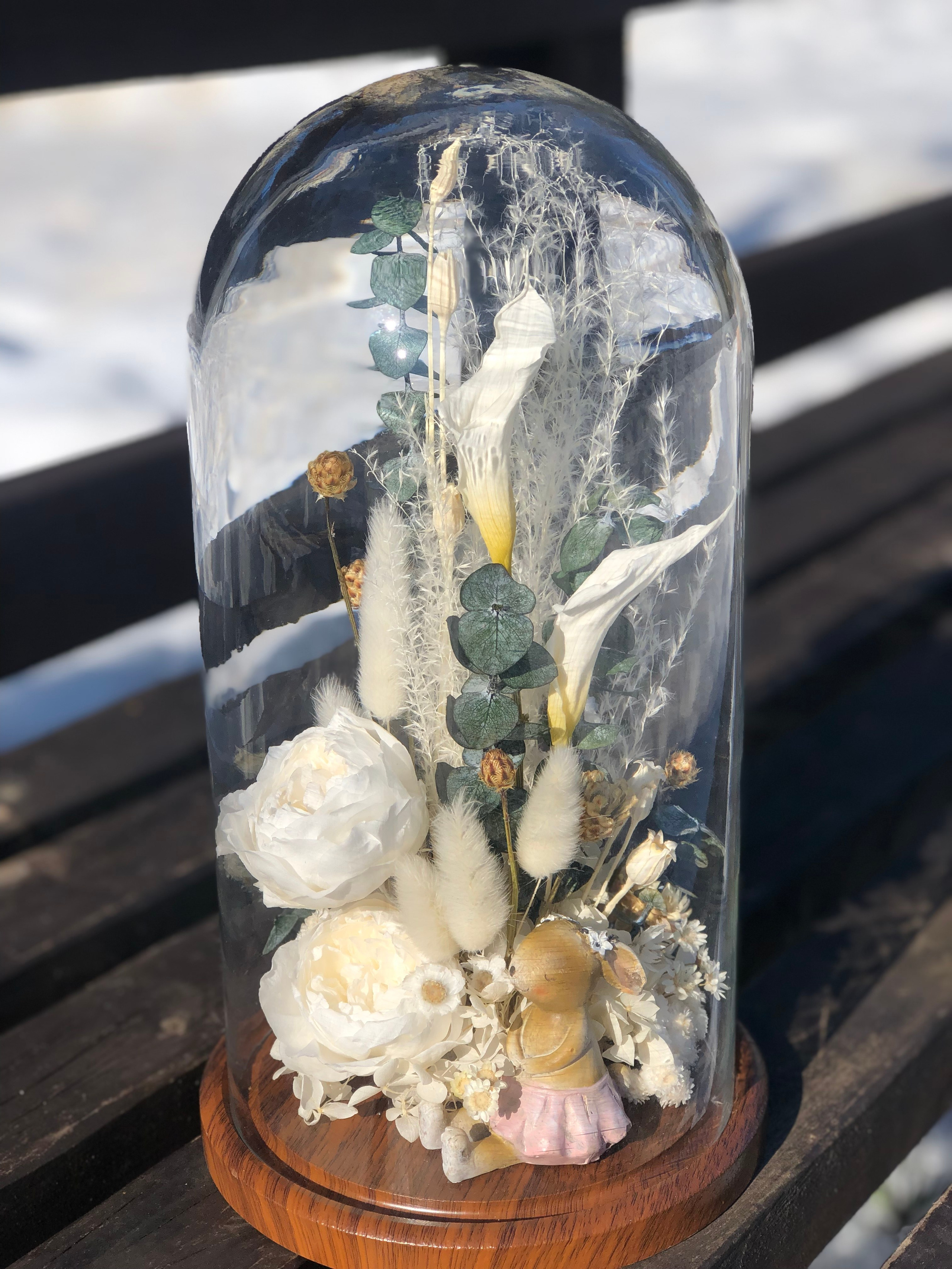 Примеры работ. Стабилизированные цветы Букеты Москва