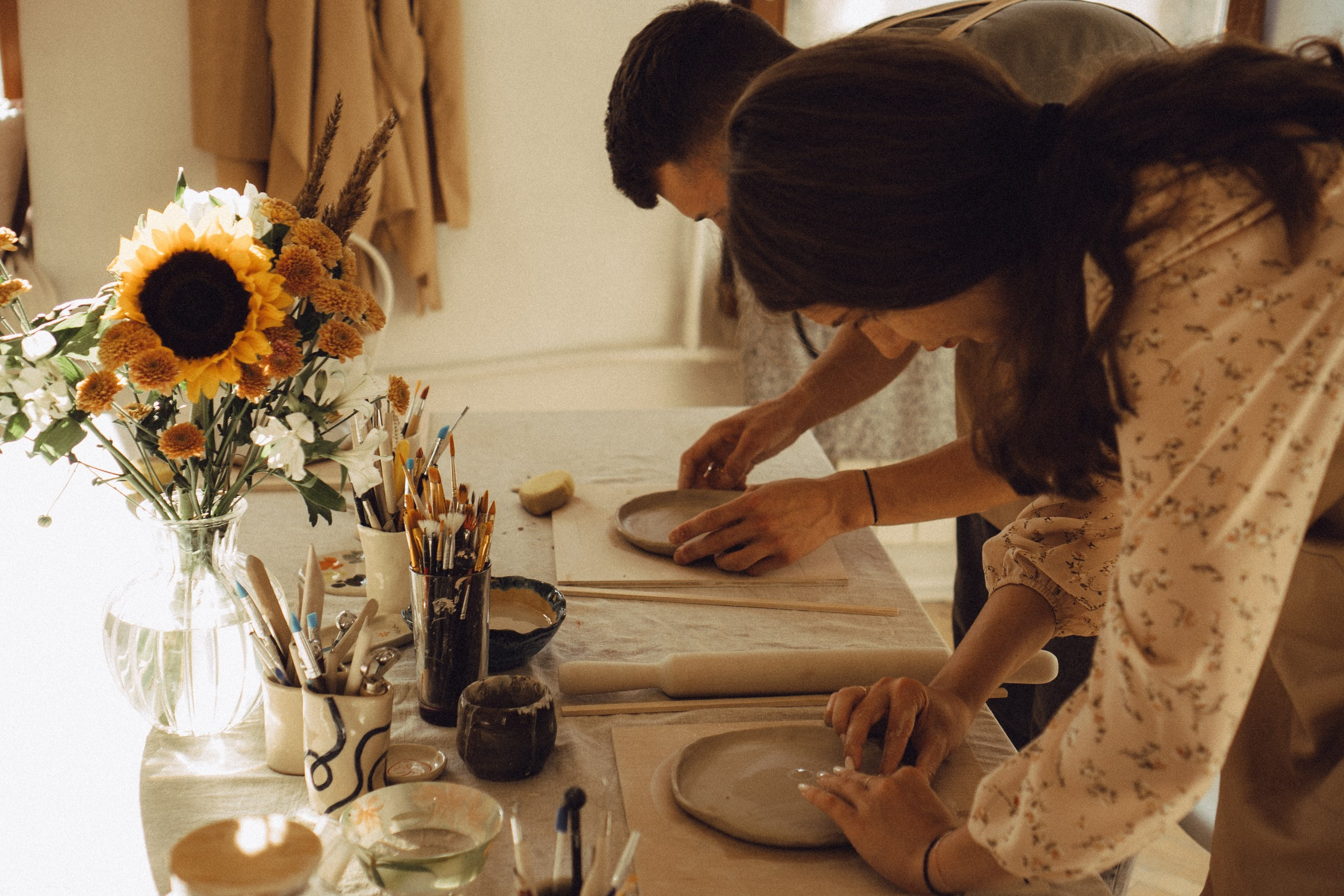 Любовь в студии лепки. Профессиональный фотограф, Санкт-Петербург — Виктория Богомолова