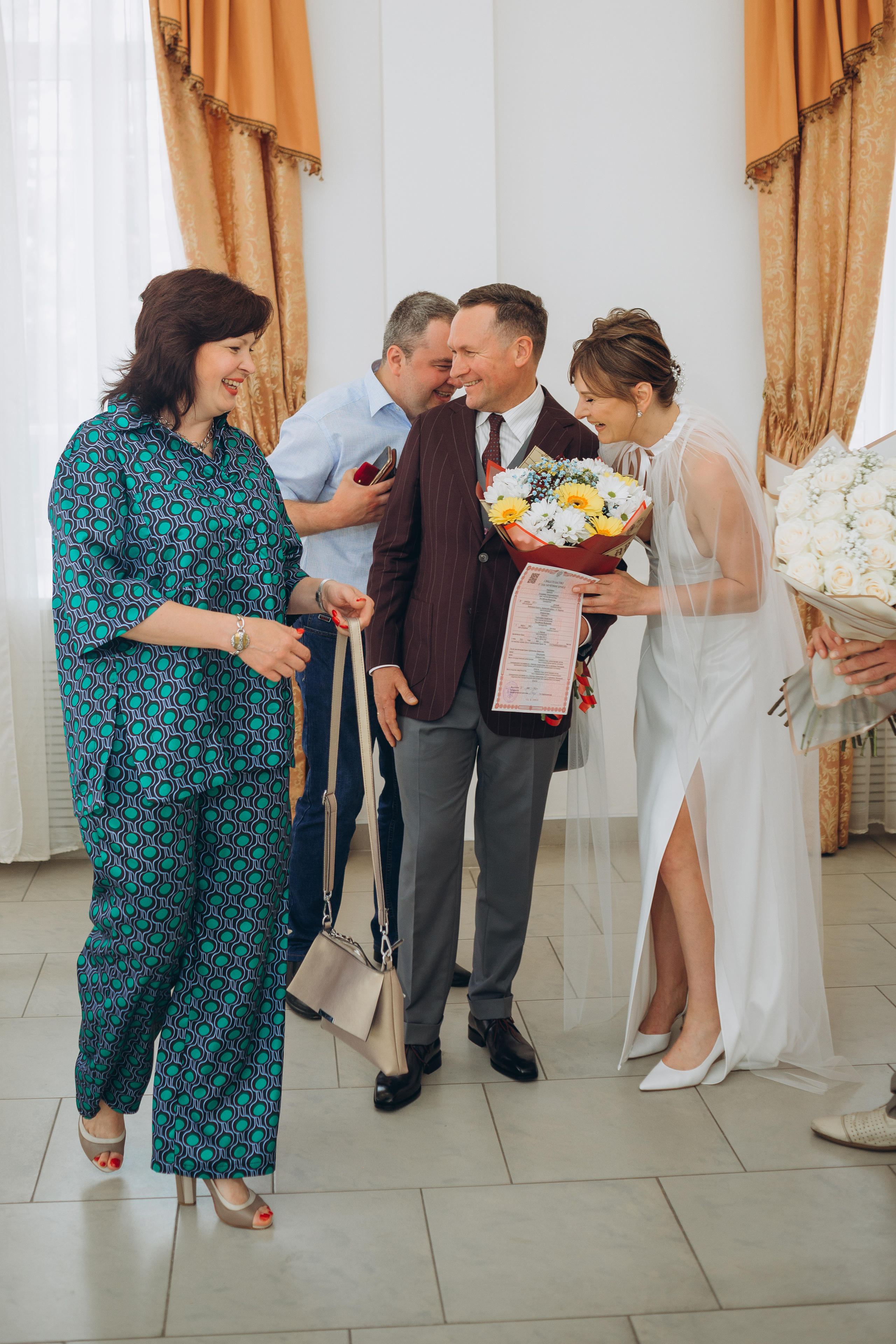 Свадебный день Владимира и Екатерины. Регистрация и прогулка. Фотография и видеосъемка в Воронеже