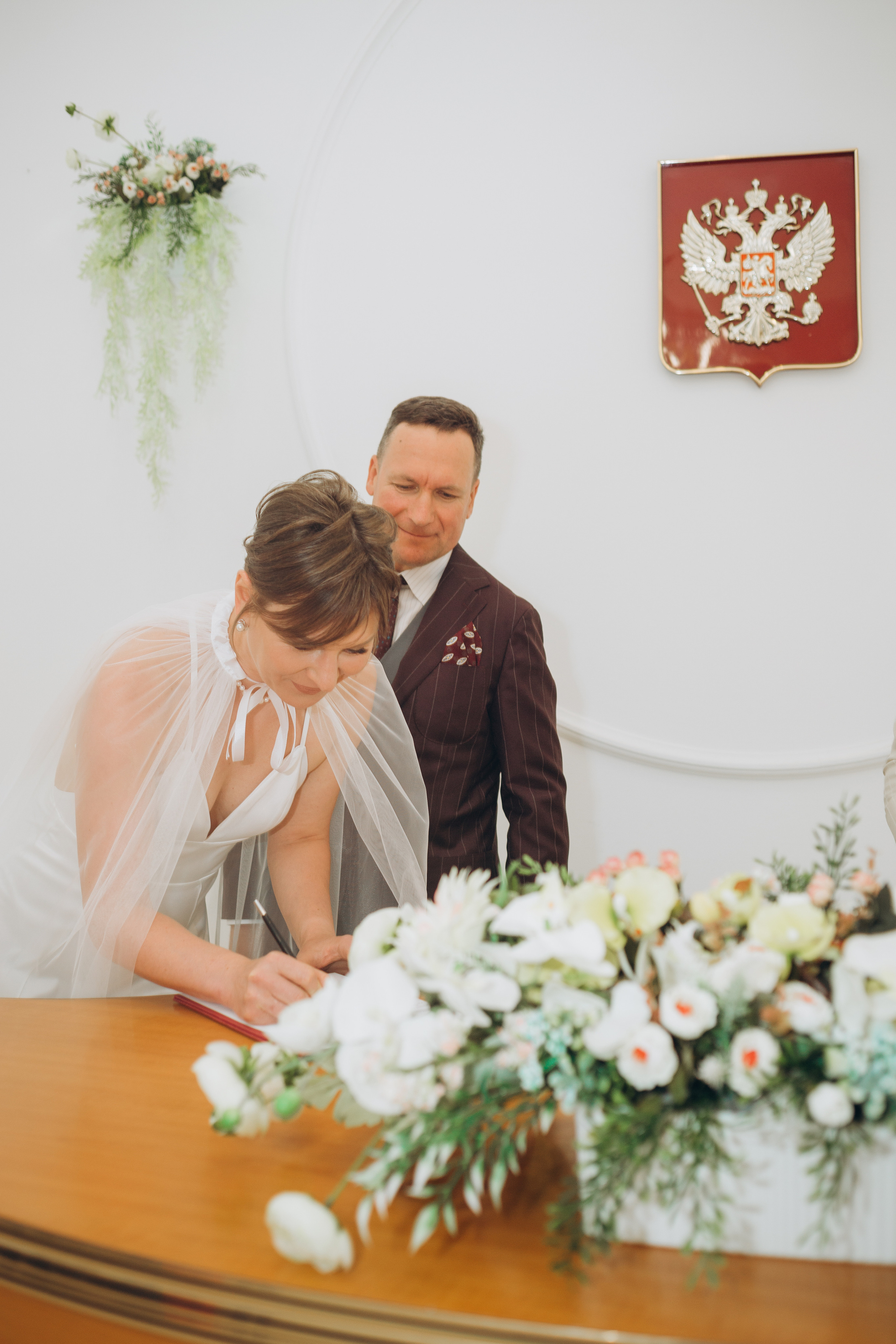 Свадебный день Владимира и Екатерины. Регистрация и прогулка. Фотография и видеосъемка в Воронеже